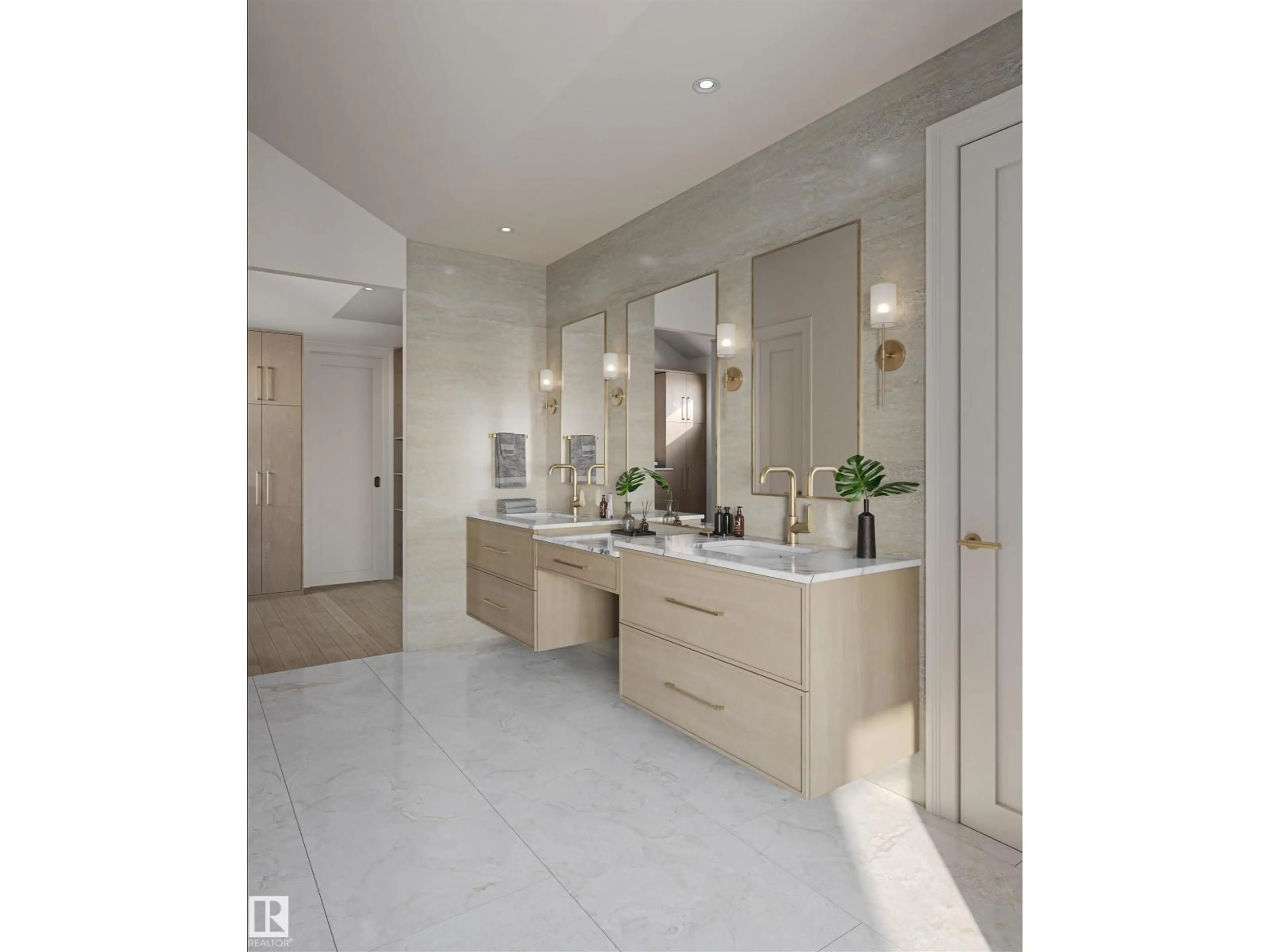 Contemporary bathroom, ceramic/tile floor for 40B VALLEYVIEW CR, Edmonton Alberta T5R5S6