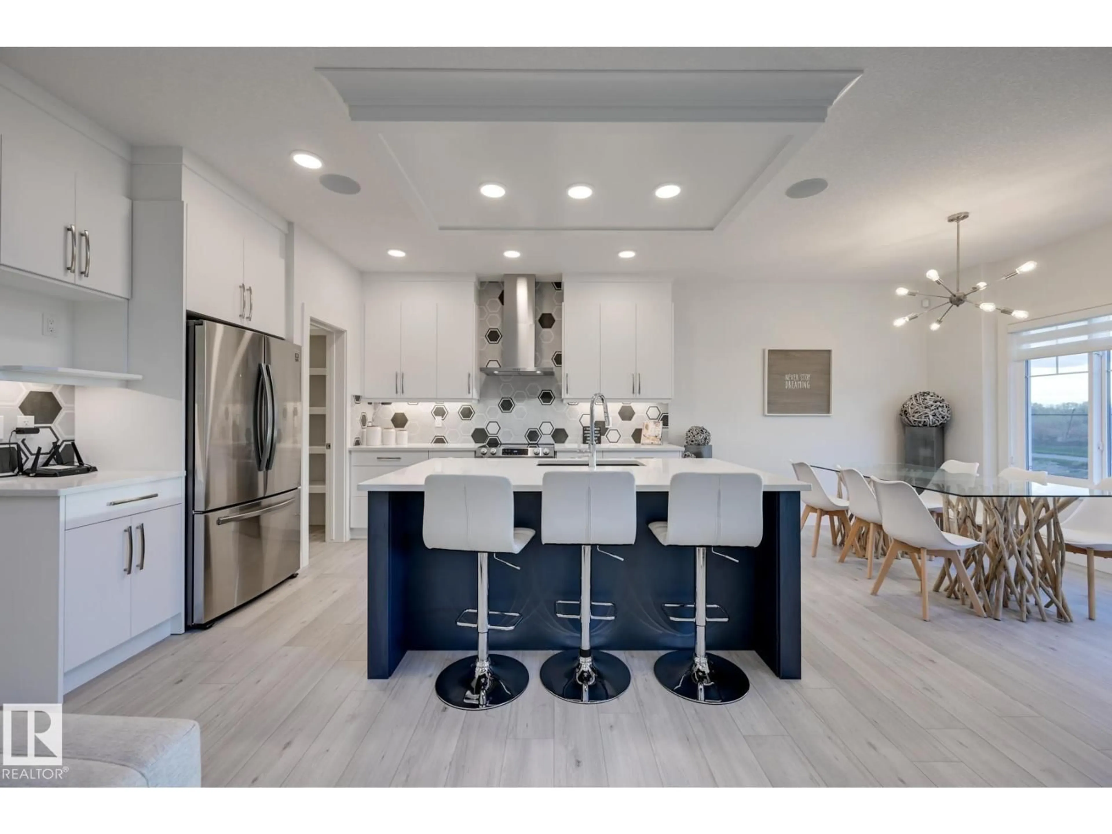 Open concept kitchen, unknown for NW - 1776 CROSSBILL LO, Edmonton Alberta T5S0Y4