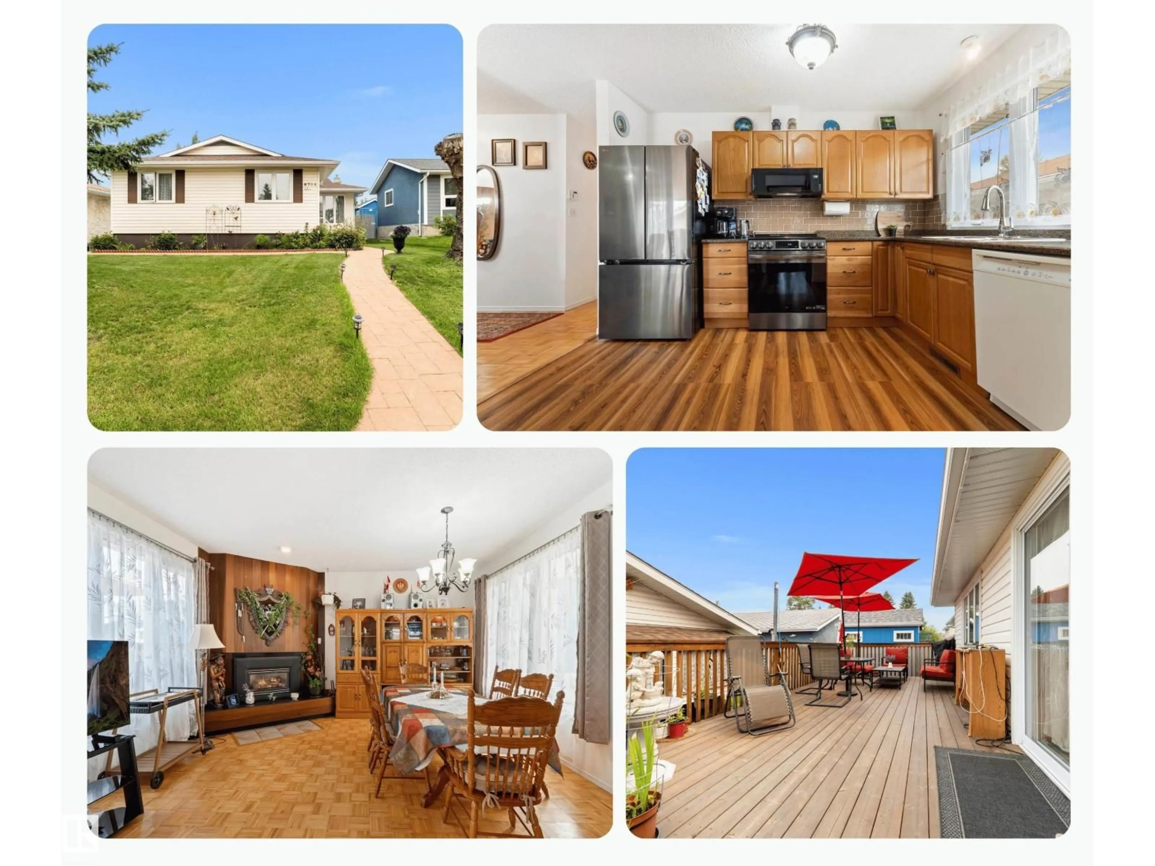 A pic from outside/outdoor area/front of a property/back of a property/a pic from drone, water/lake/river/ocean view for 8704 43 AV, Edmonton Alberta T6K1A7