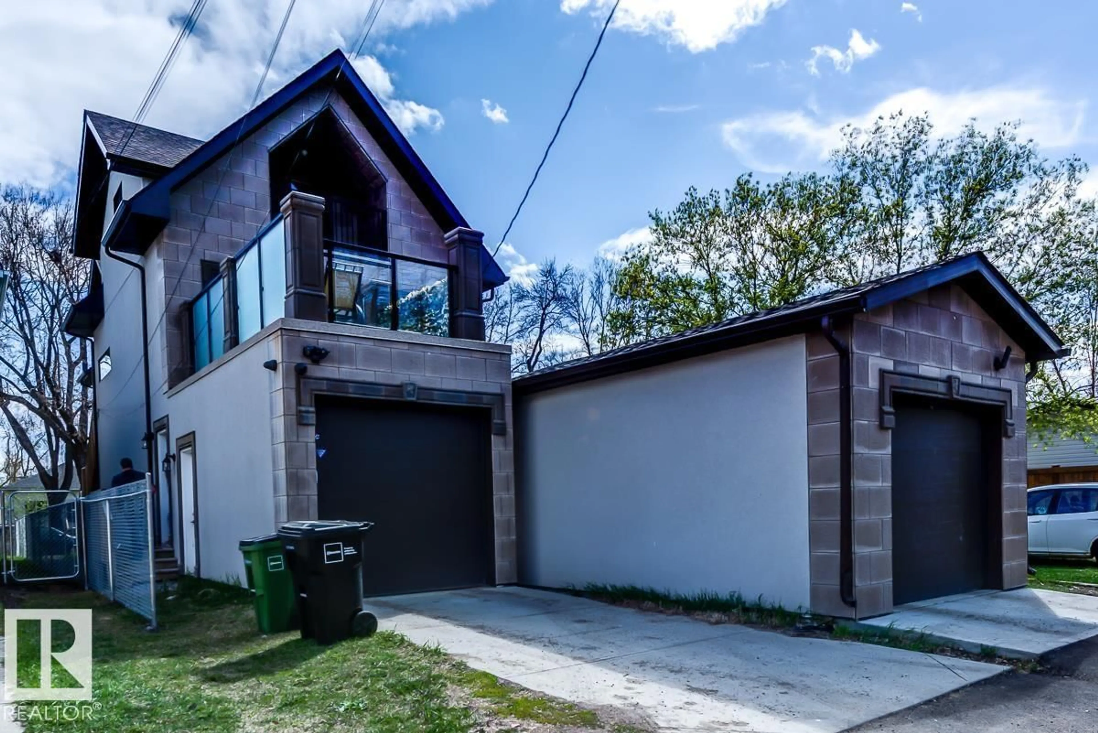 Home with brick exterior material, street for 9526 109A AV, Edmonton Alberta T5H1G3