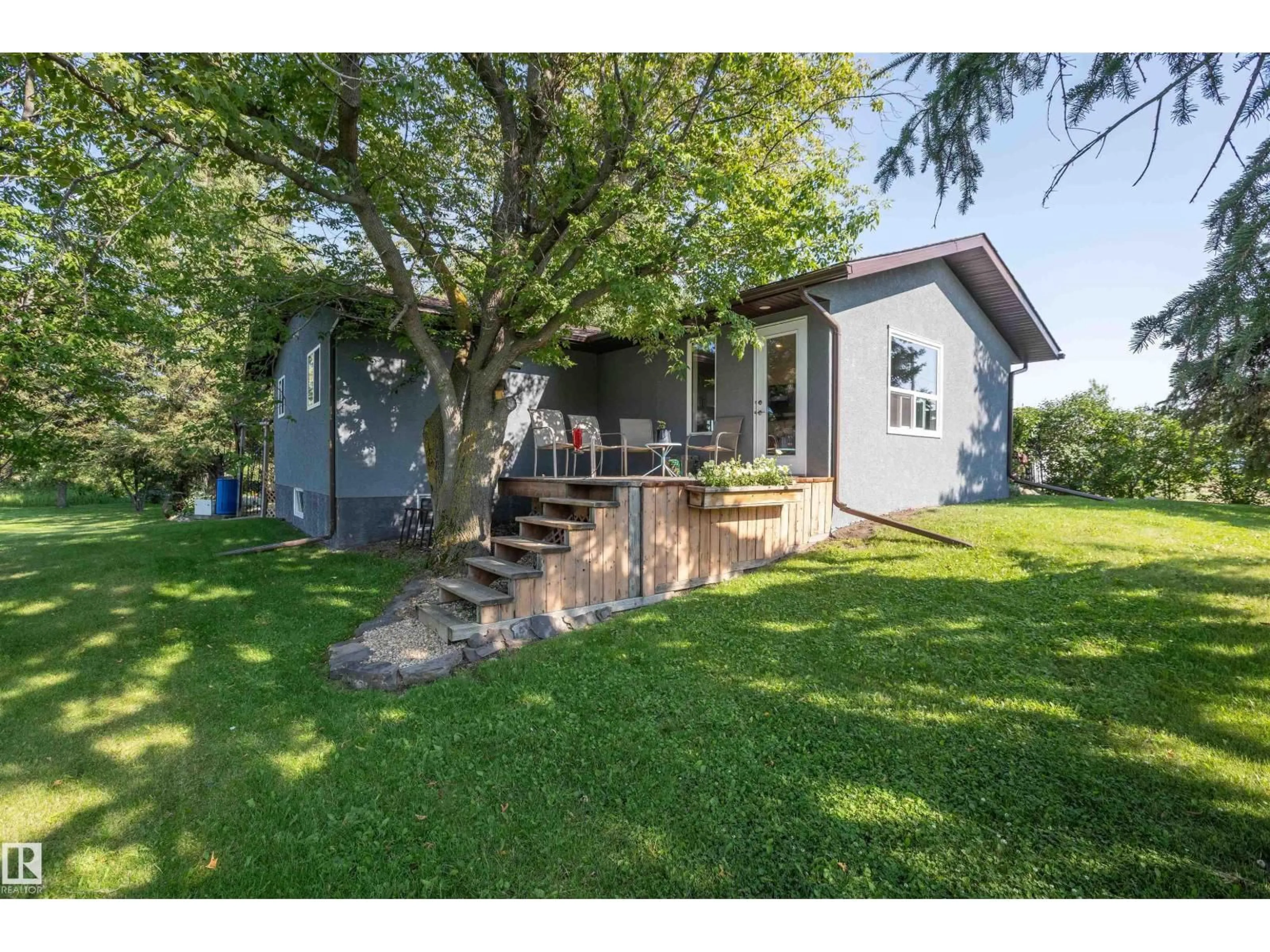 A pic from outside/outdoor area/front of a property/back of a property/a pic from drone, unknown for 62503B HWY 769, Rural Barrhead County Alberta T0G1R0