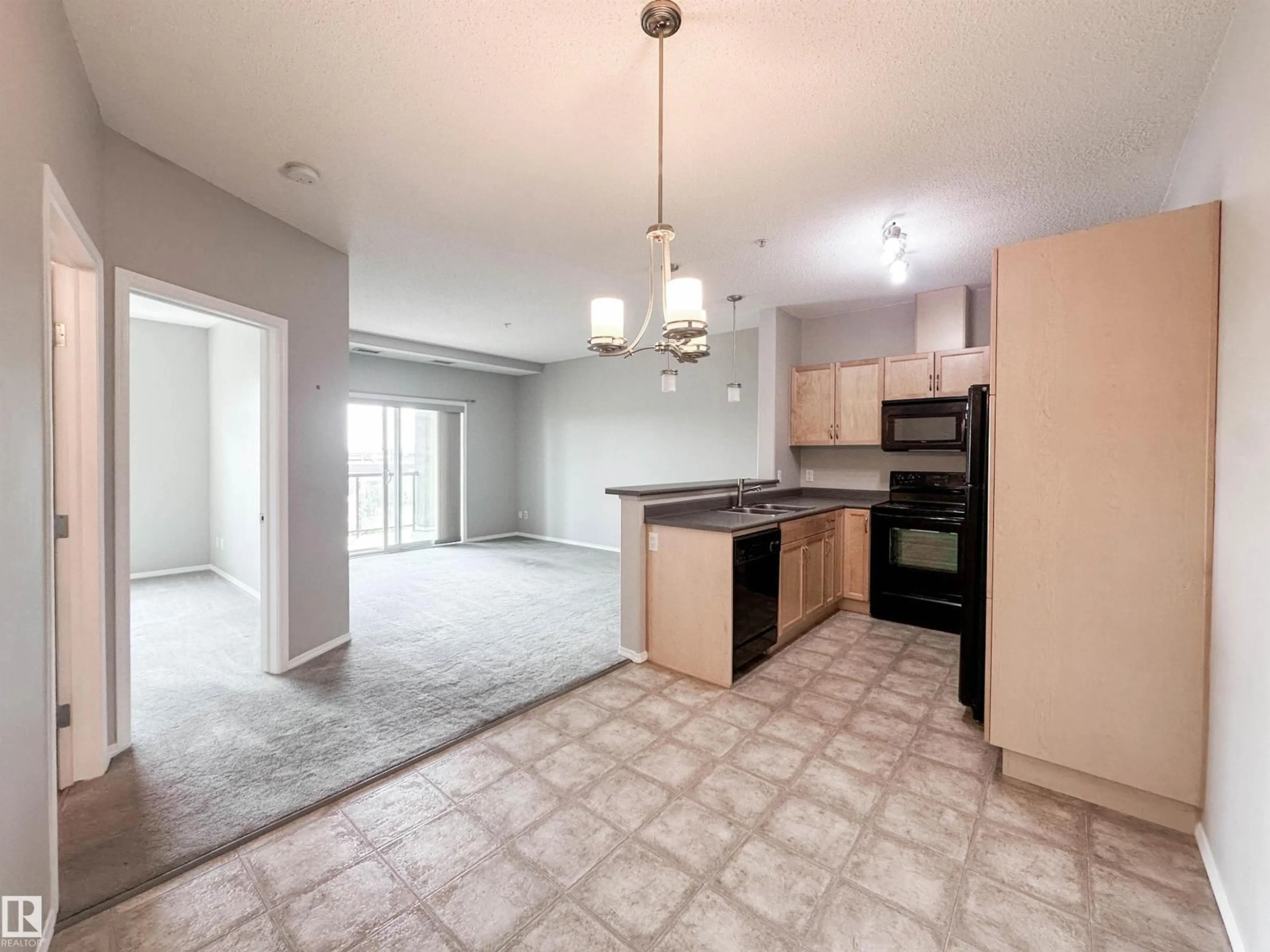 Open concept kitchen, unknown for 337 7825 71 ST NW, Edmonton Alberta T6B3R9
