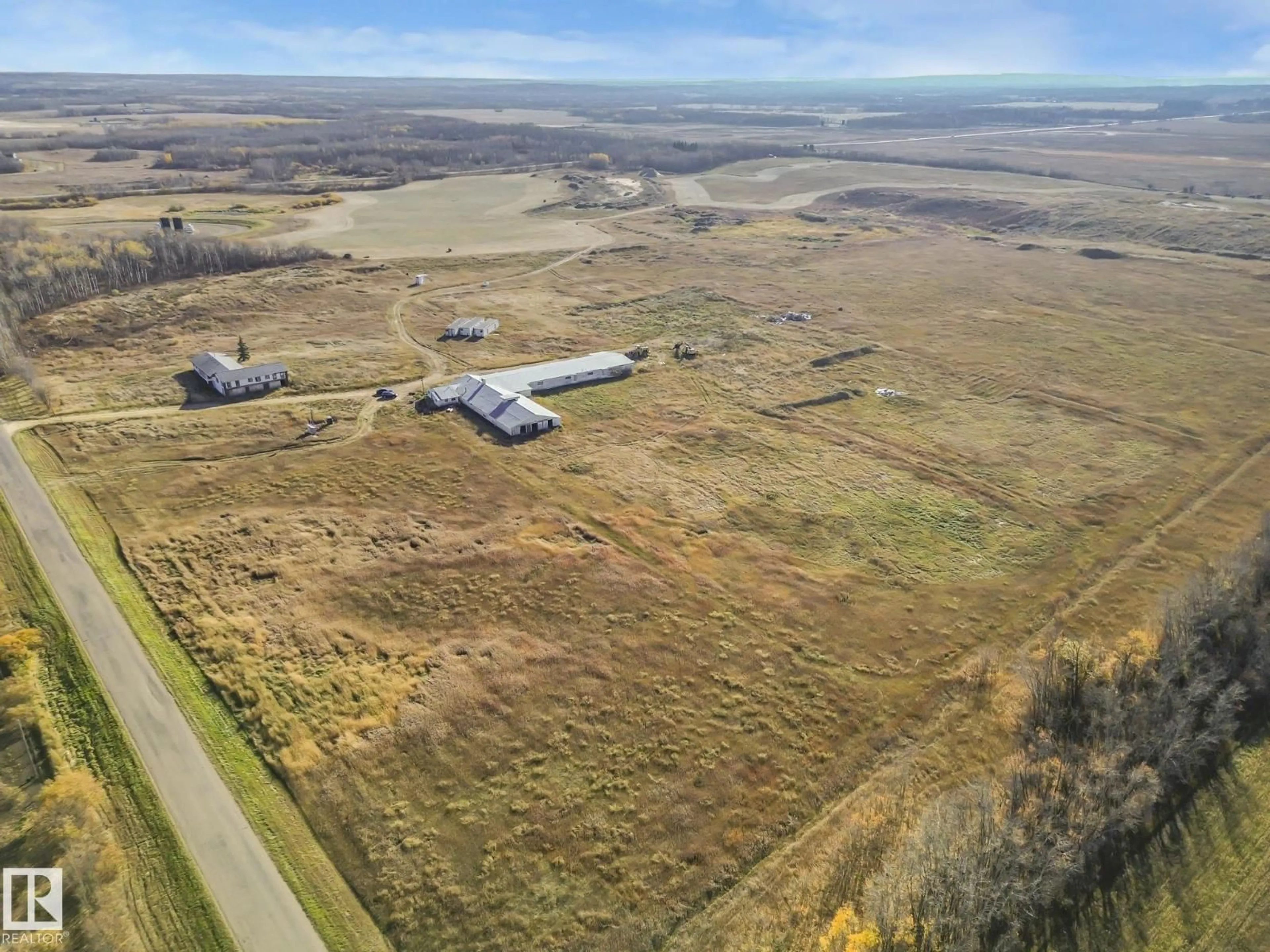 A pic from outside/outdoor area/front of a property/back of a property/a pic from drone, unknown for 45011 TWP RD 610, Rural Bonnyville M.D. Alberta T9N2H6