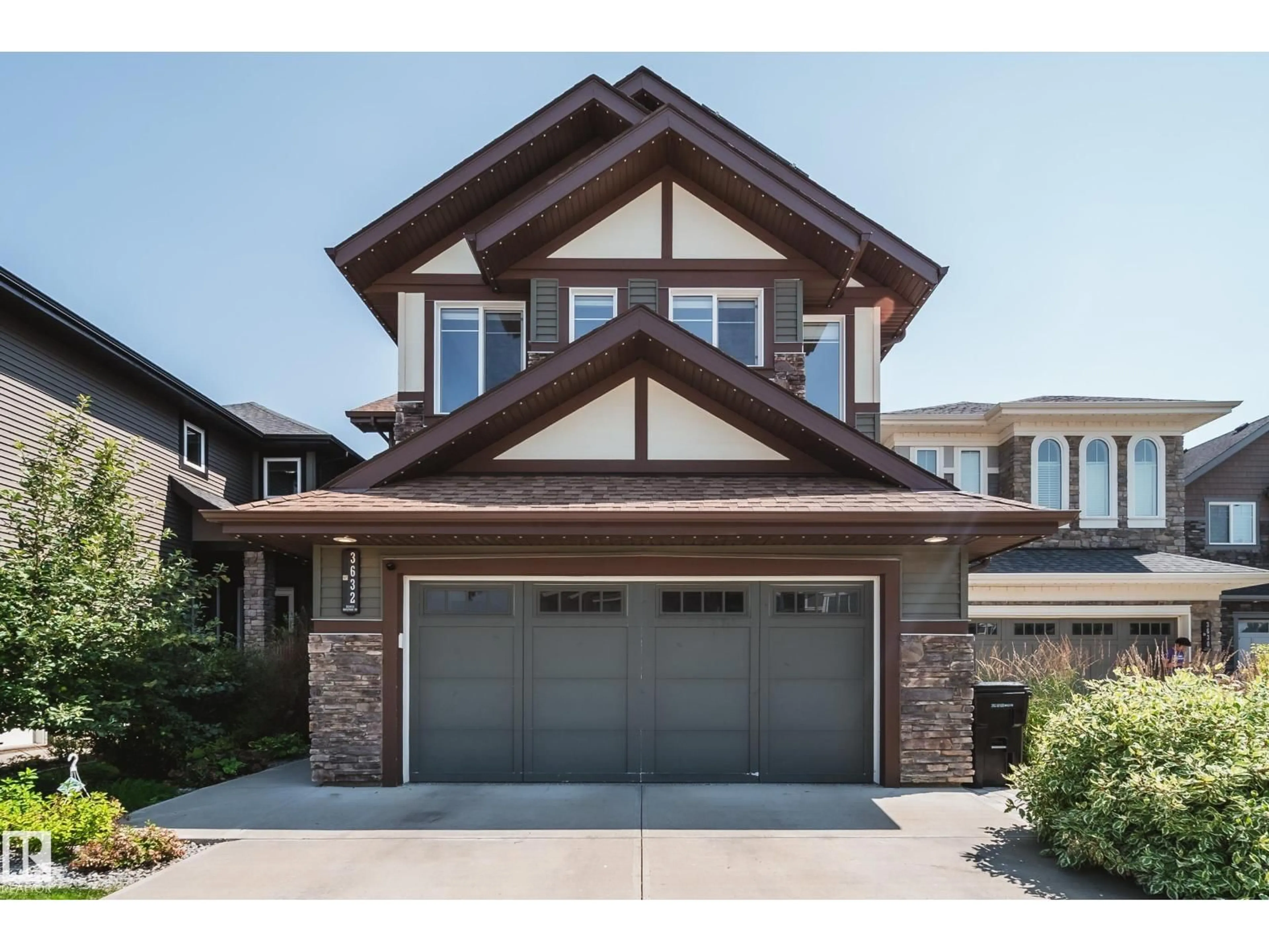 Home with brick exterior material, street for 3632 KESWICK BV, Edmonton Alberta T6W3S5