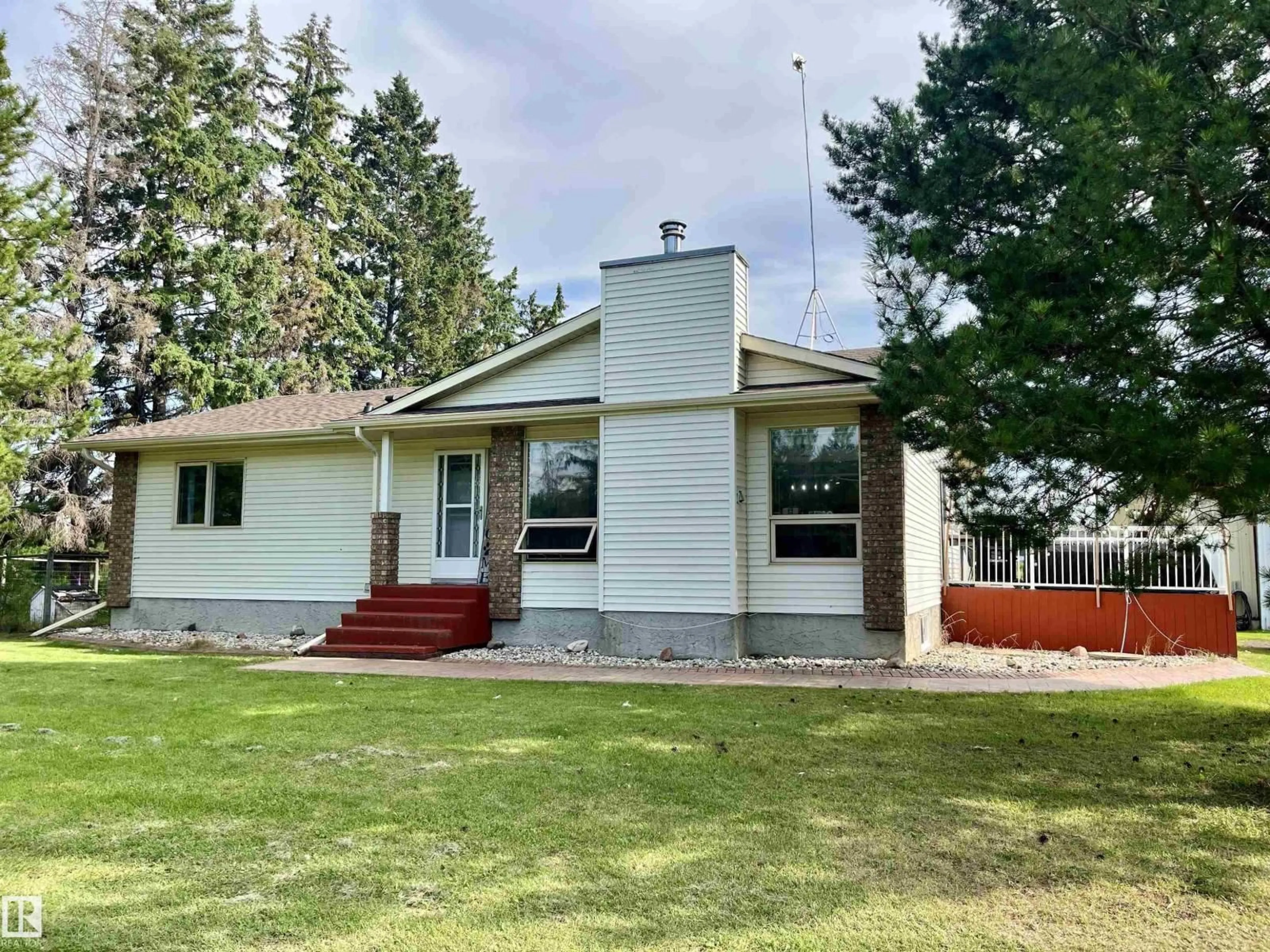 A pic from outside/outdoor area/front of a property/back of a property/a pic from drone, unknown for A - 3115 HGHWAY, Rural Parkland County Alberta T0E0N0