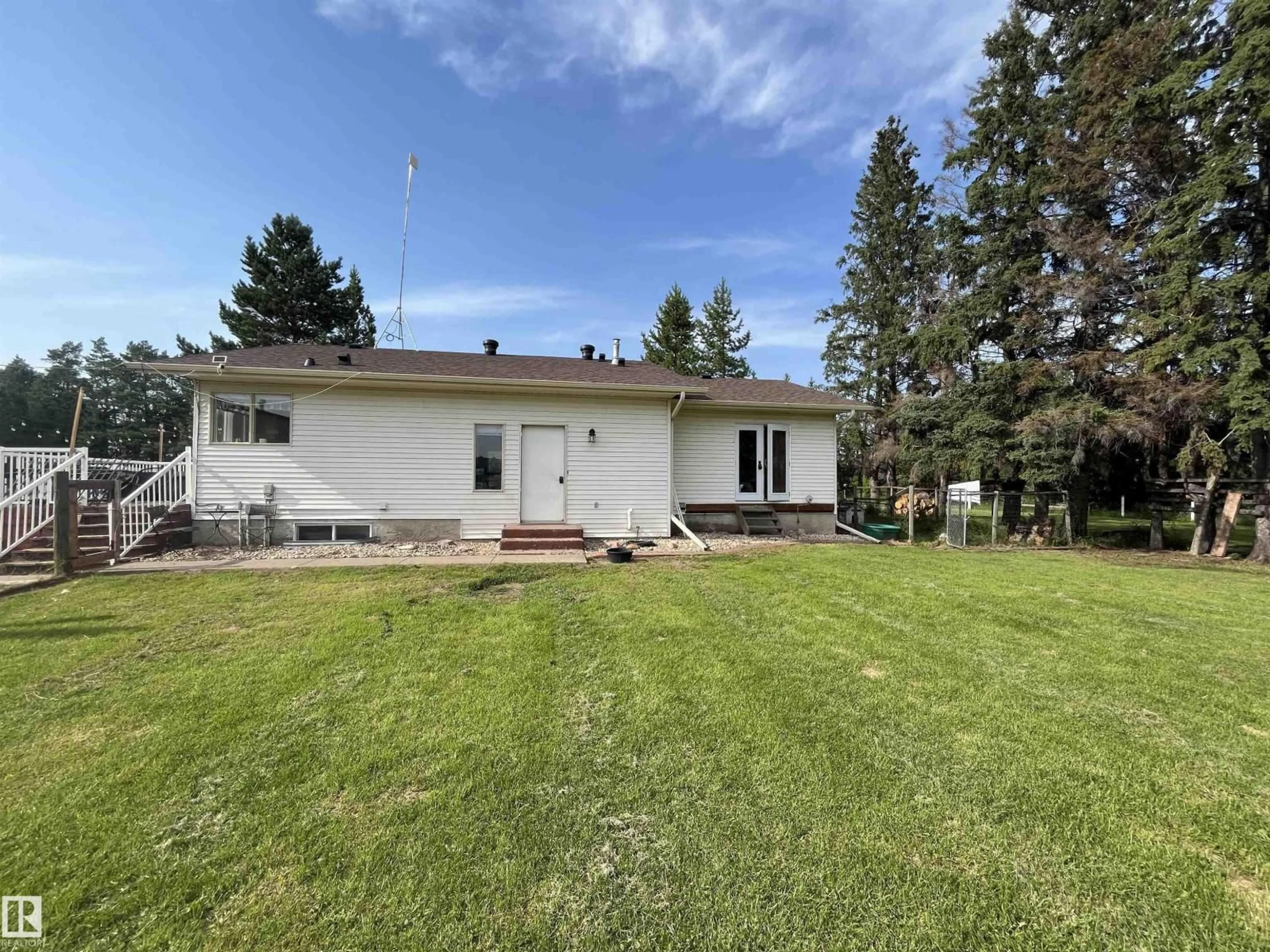 A pic from outside/outdoor area/front of a property/back of a property/a pic from drone, unknown for A - 3115 HGHWAY, Rural Parkland County Alberta T0E0N0