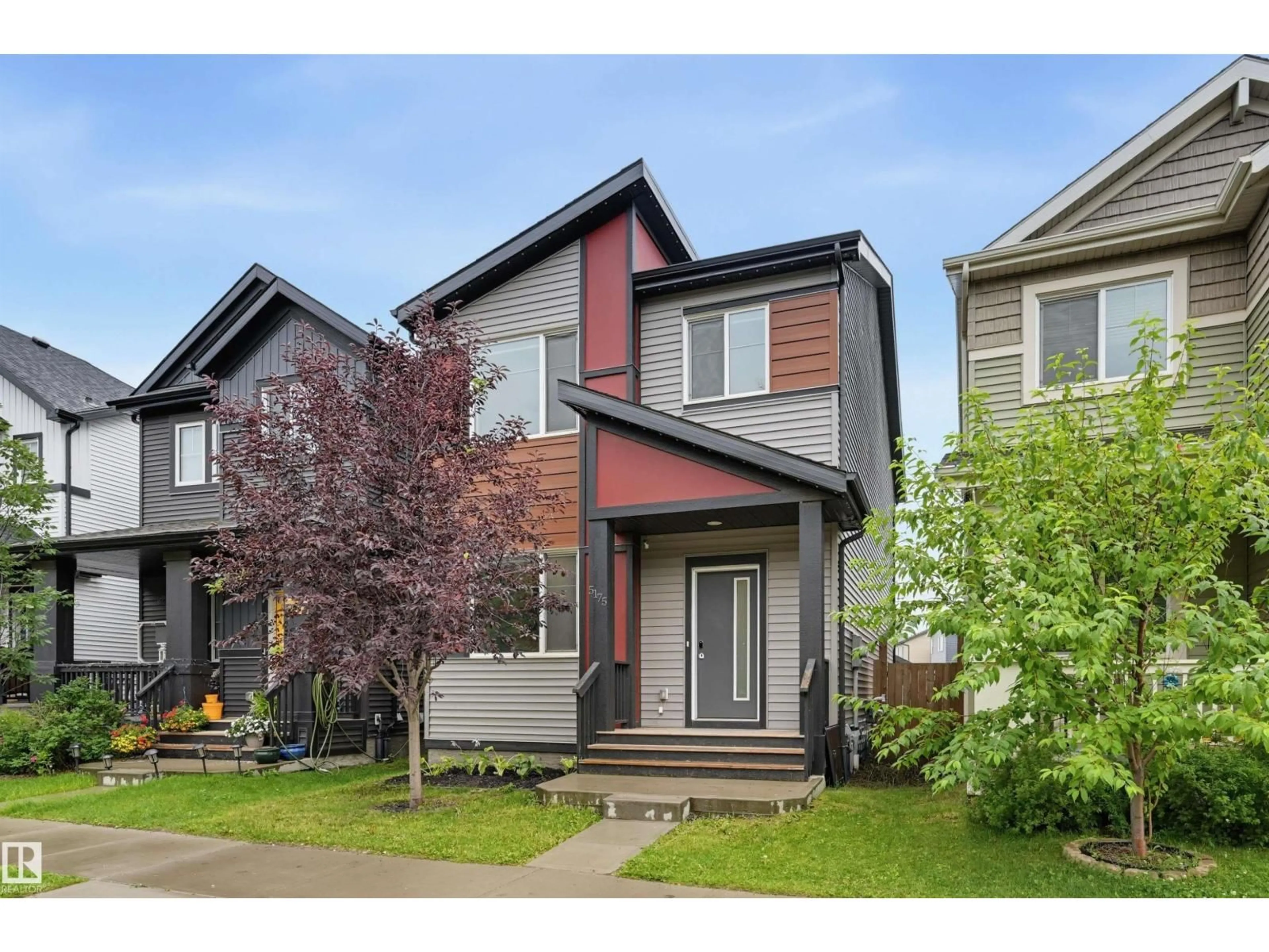 Home with vinyl exterior material, street for 5175 EDGEMONT BV, Edmonton Alberta T6M1J7