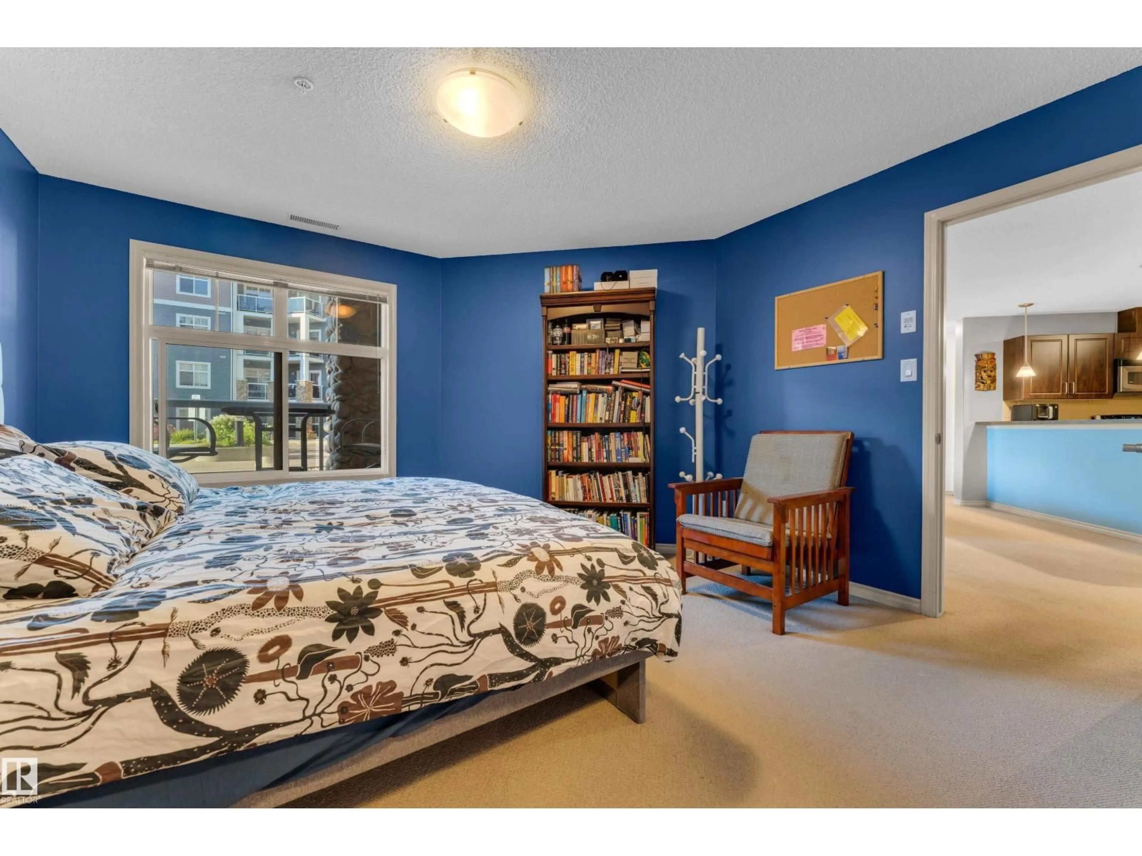 Bedroom with bed, unknown for 136 16035 132 ST NW, Edmonton Alberta T6V0B4
