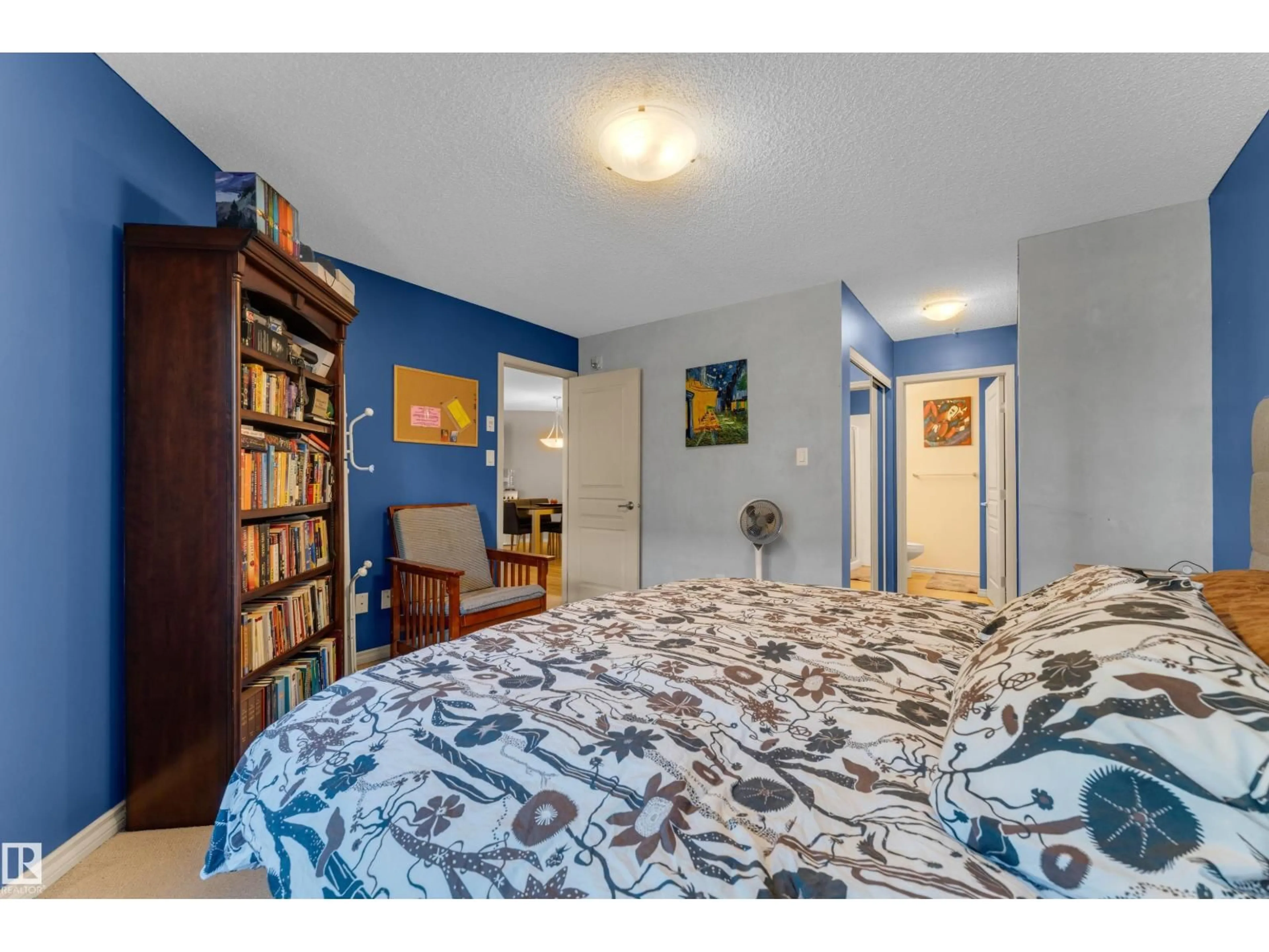 Bedroom with bed, unknown for 136 16035 132 ST NW, Edmonton Alberta T6V0B4
