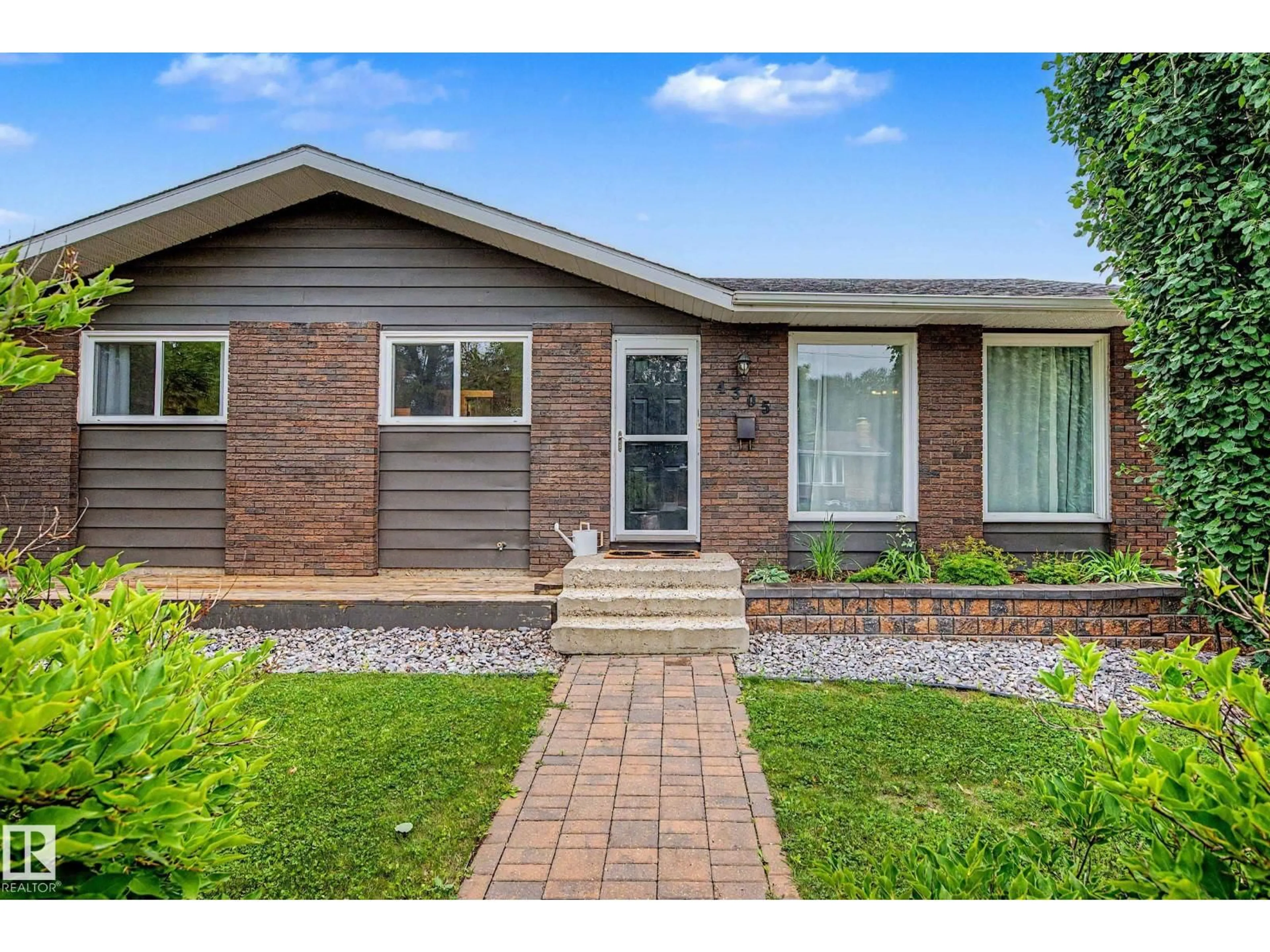 Home with brick exterior material, street for 4305 43A AV, Leduc Alberta T9E4T4
