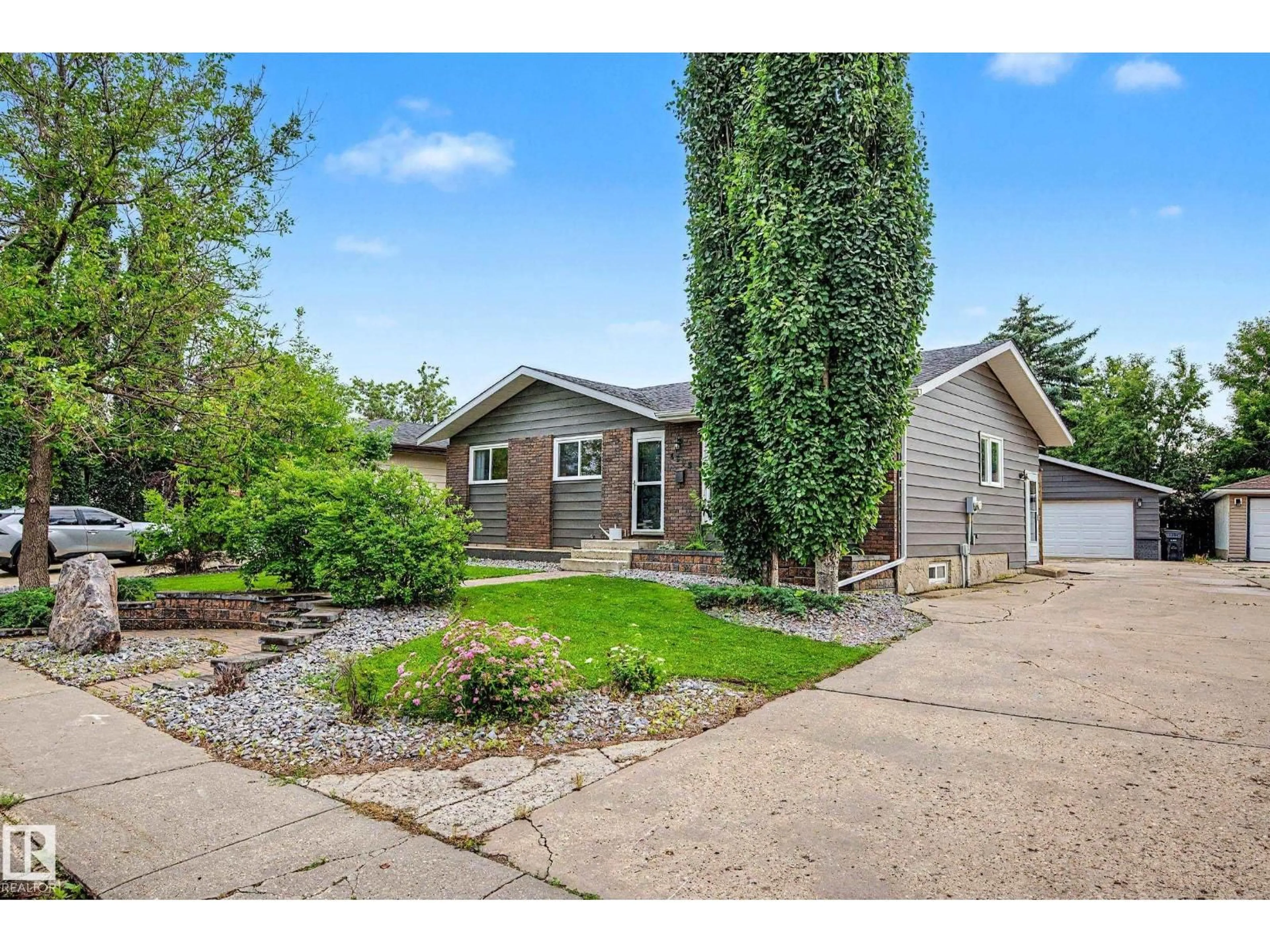 Home with brick exterior material, street for 4305 43A AV, Leduc Alberta T9E4T4