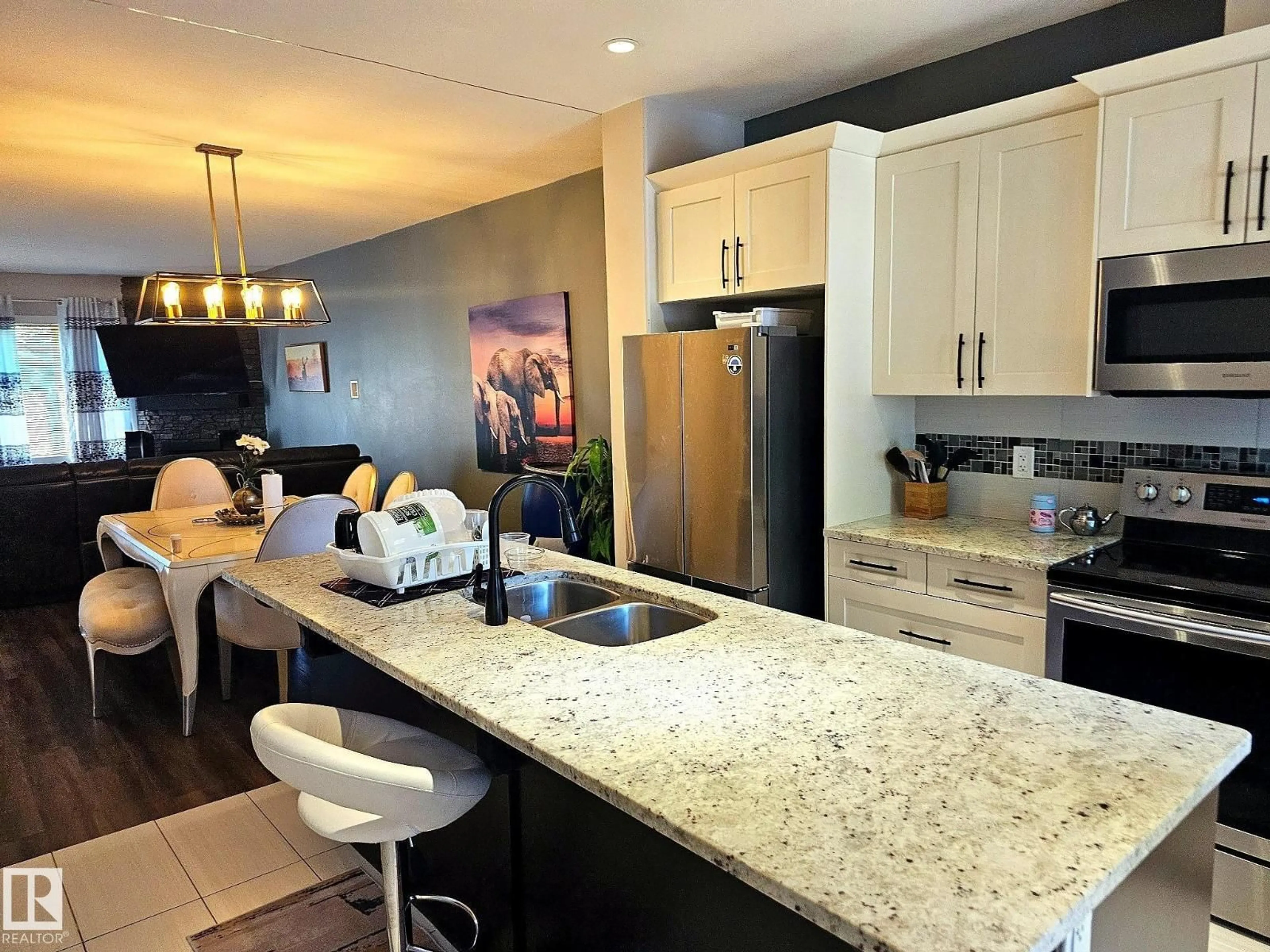 Open concept kitchen, unknown for #2 - 12714 117 ST, Edmonton Alberta T5E5J5