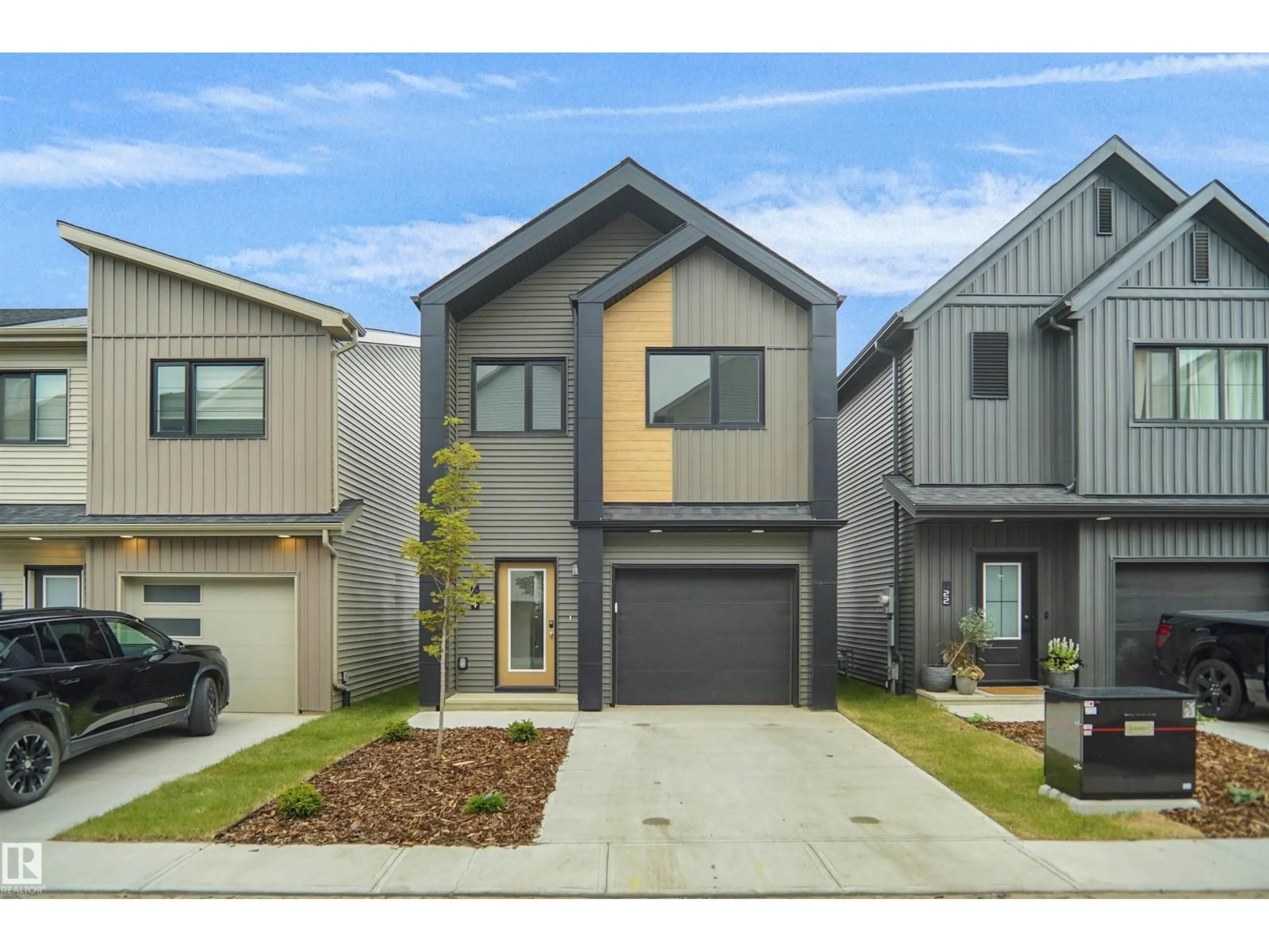 Home with brick exterior material, street for #28 - 1430 ASTER WY, Edmonton Alberta T6T2X5