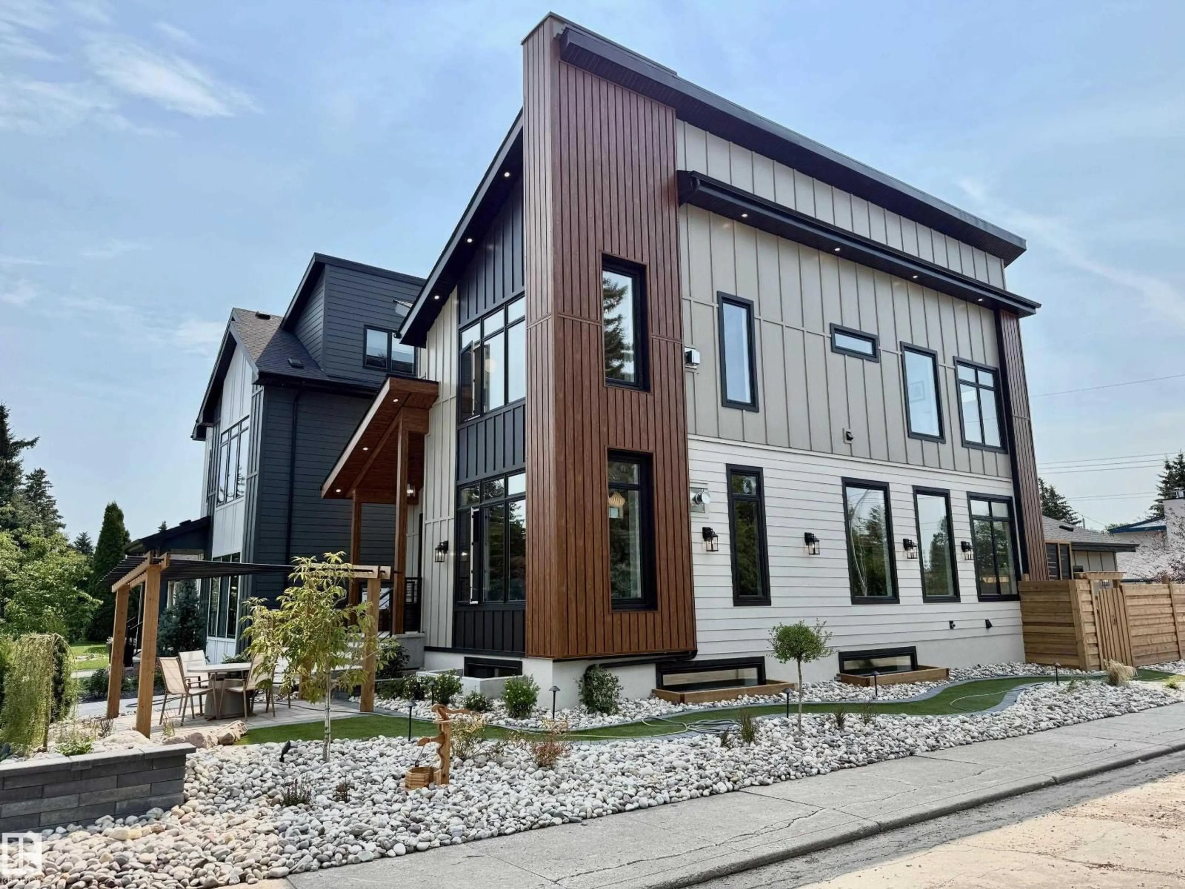 Home with brick exterior material, building for NW - 4142 122 ST, Edmonton Alberta T6J0W8