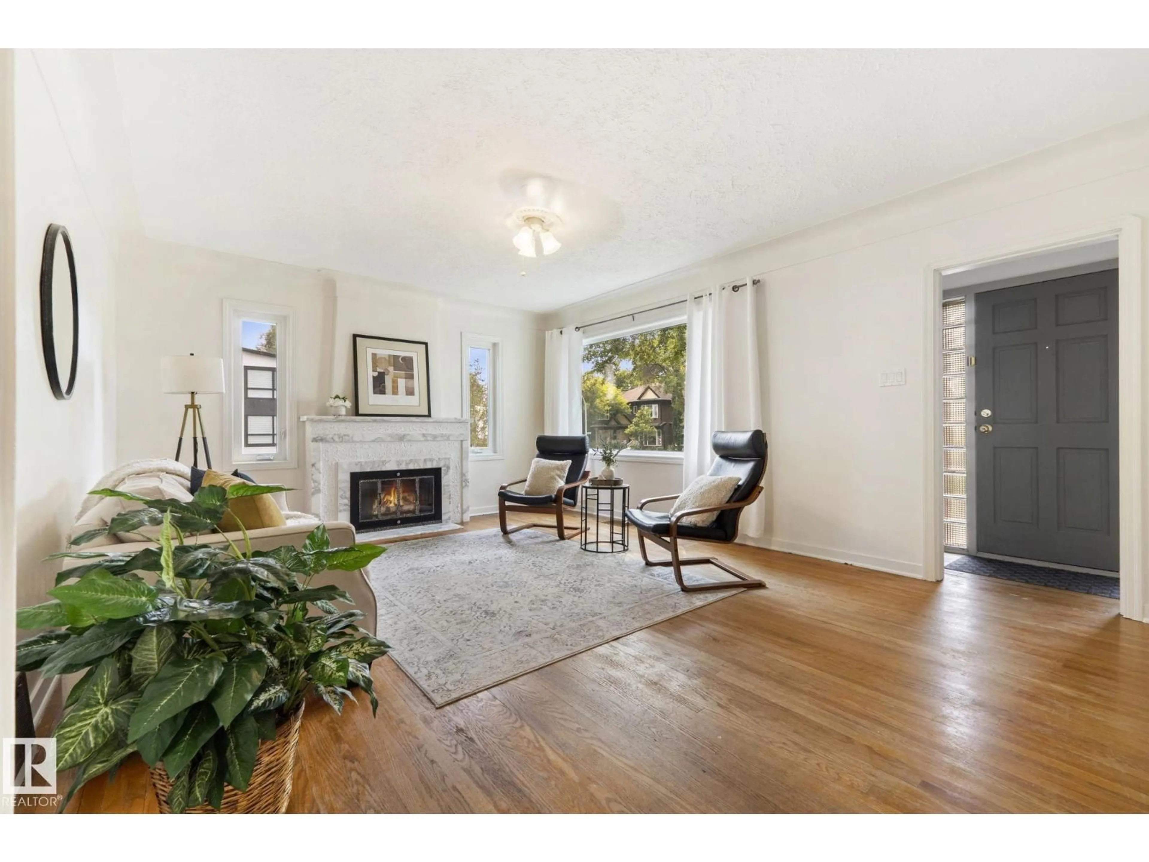 Living room with furniture, unknown for NW - 11903 125 ST, Edmonton Alberta T5L0S3
