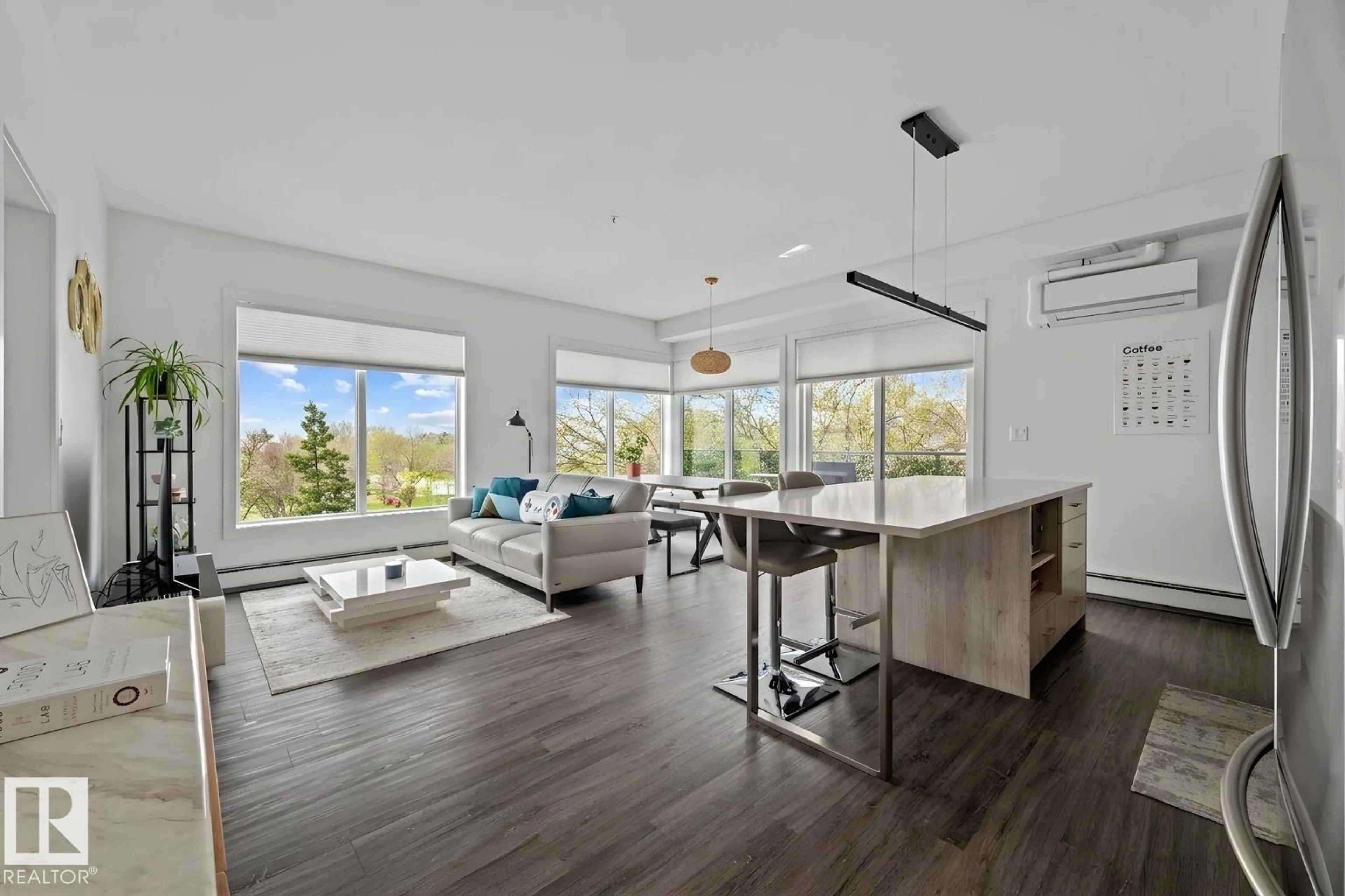 Open concept kitchen, unknown for #408 - 10837 83 AV, Edmonton Alberta T6E2E6