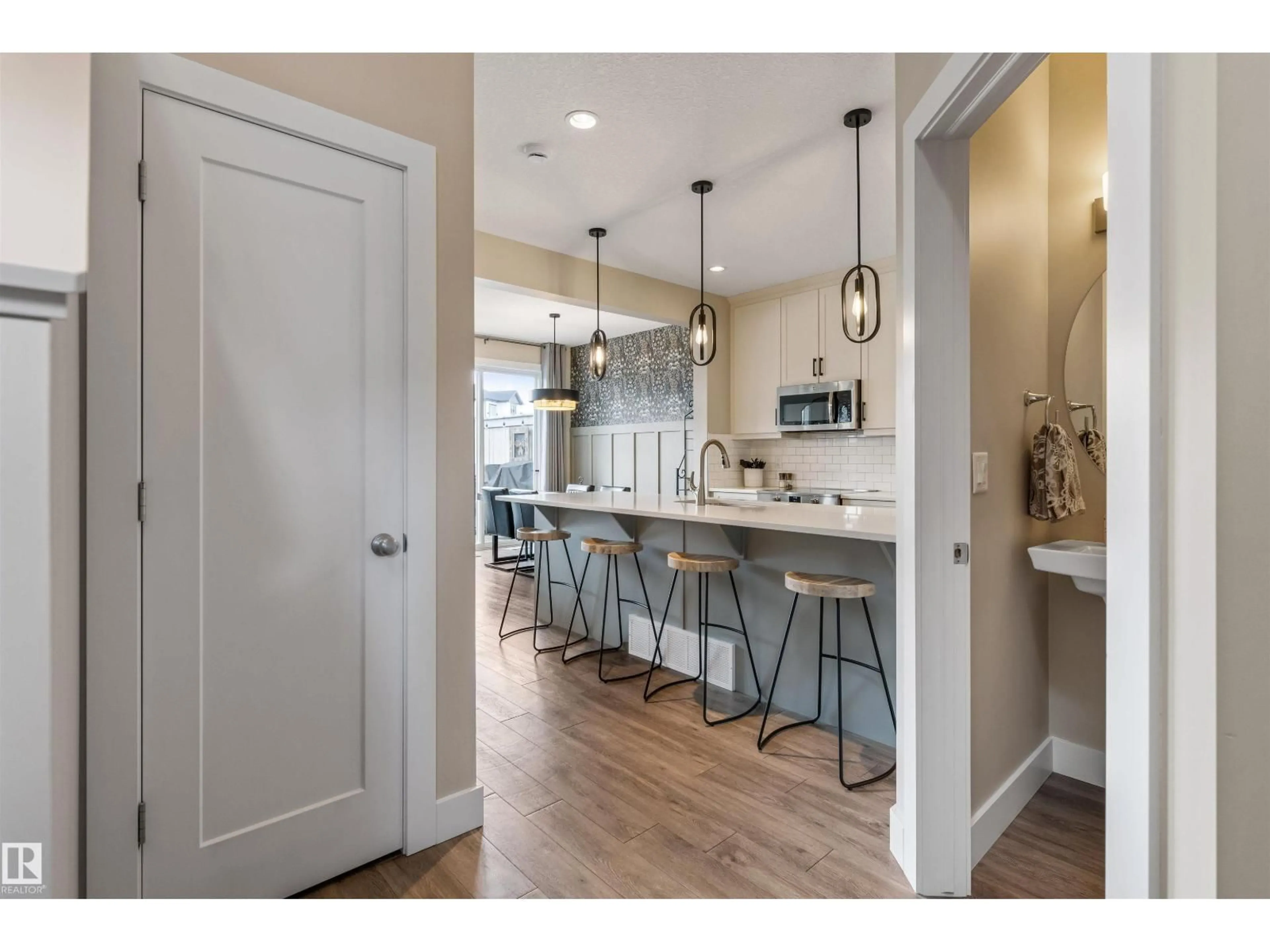 Open concept kitchen, unknown for NW - 12833 205 ST, Edmonton Alberta T5S0L7