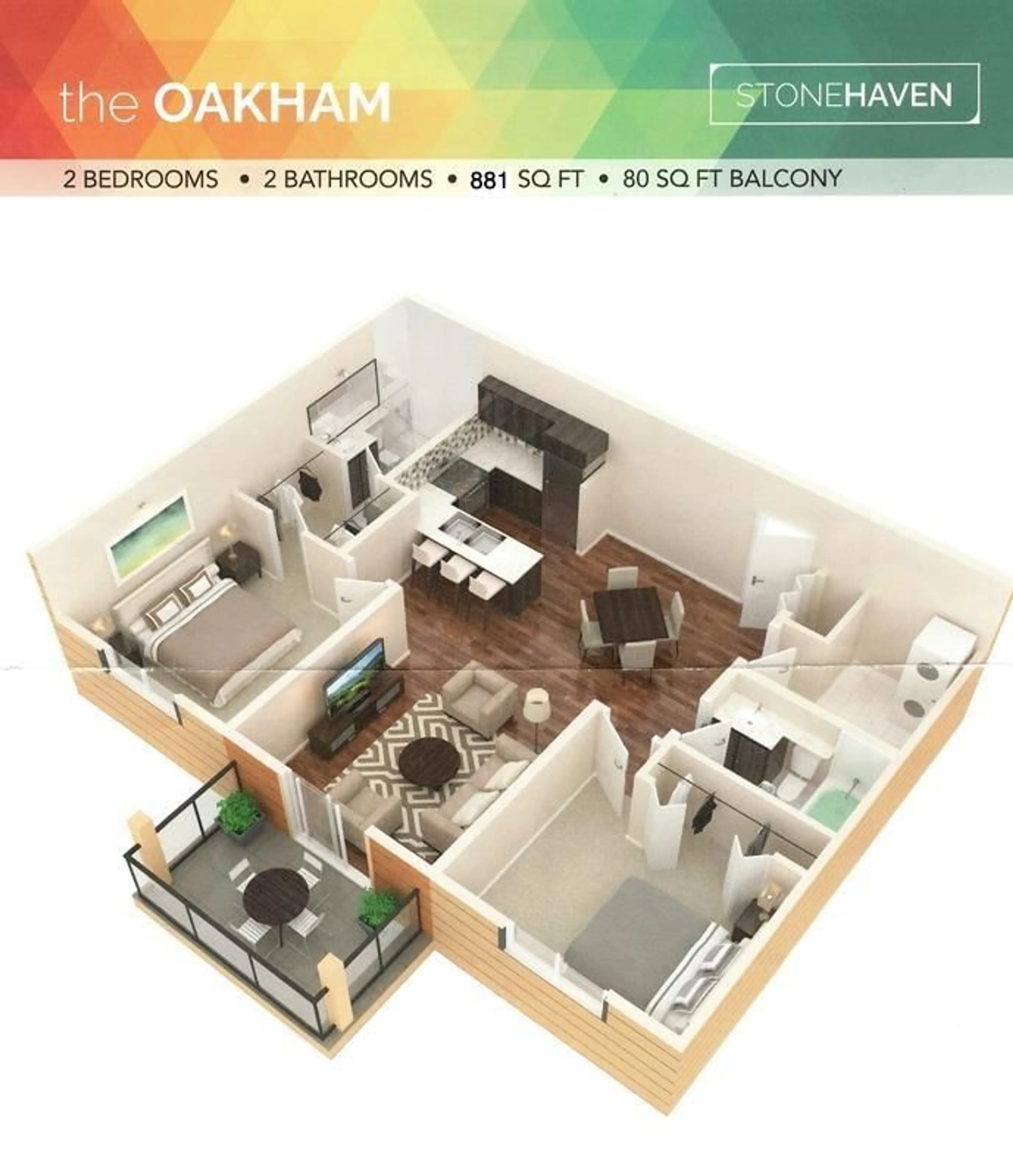 Floor plan for #407 - 812 WELSH DR, Edmonton Alberta T6X1Y7