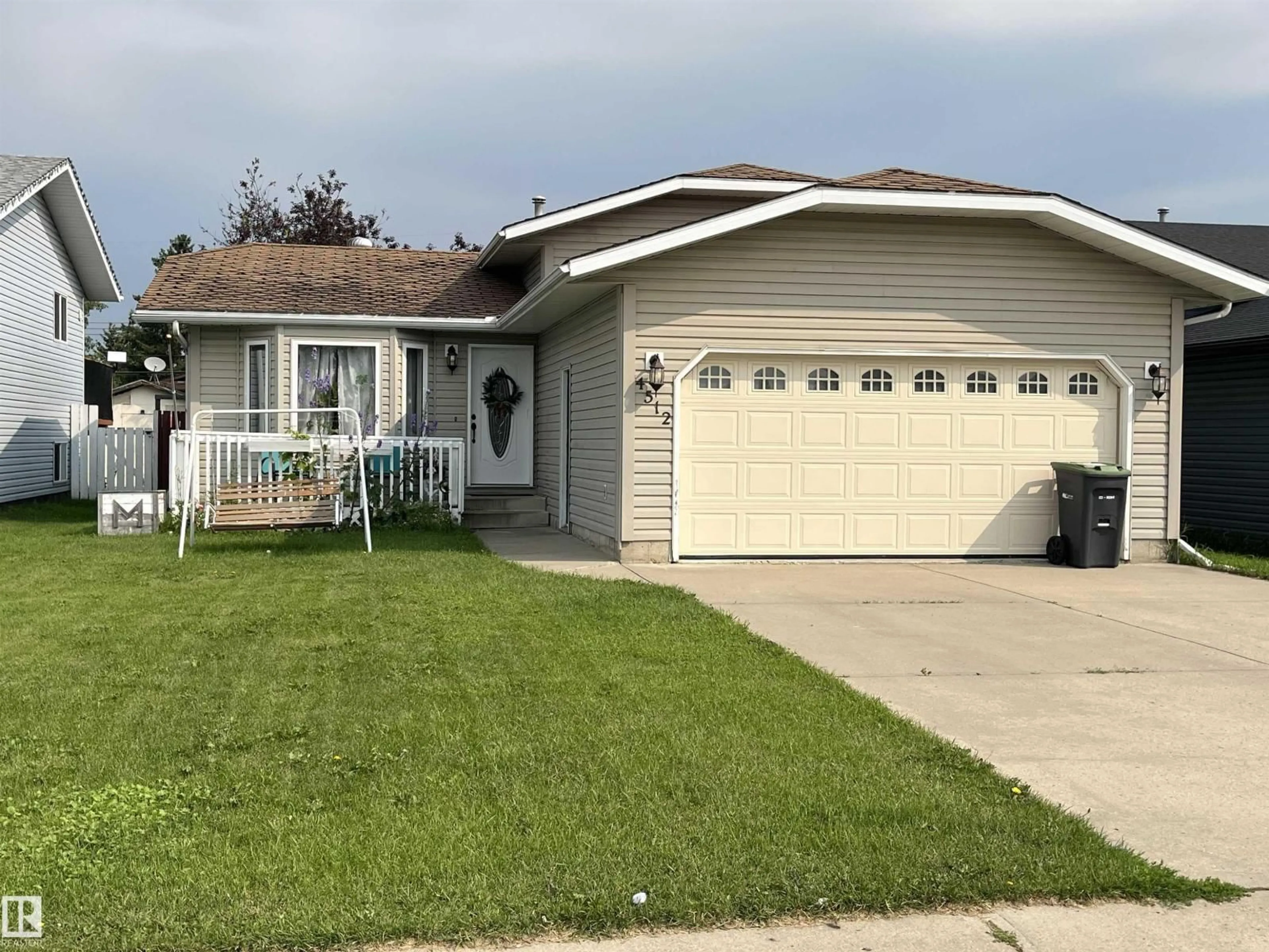 Home with vinyl exterior material, street for 4512 49 AV, Cold Lake Alberta T9M1Z6