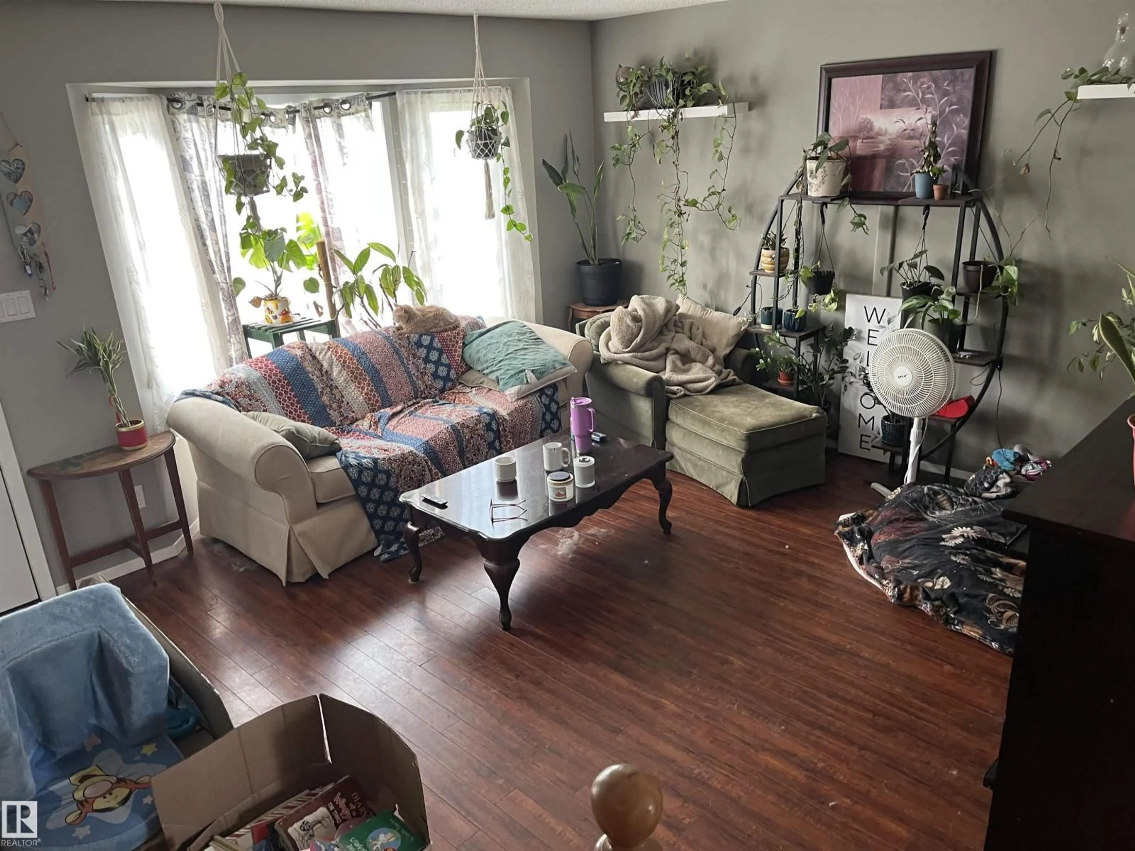 Living room with furniture, unknown for 4512 49 AV, Cold Lake Alberta T9M1Z6