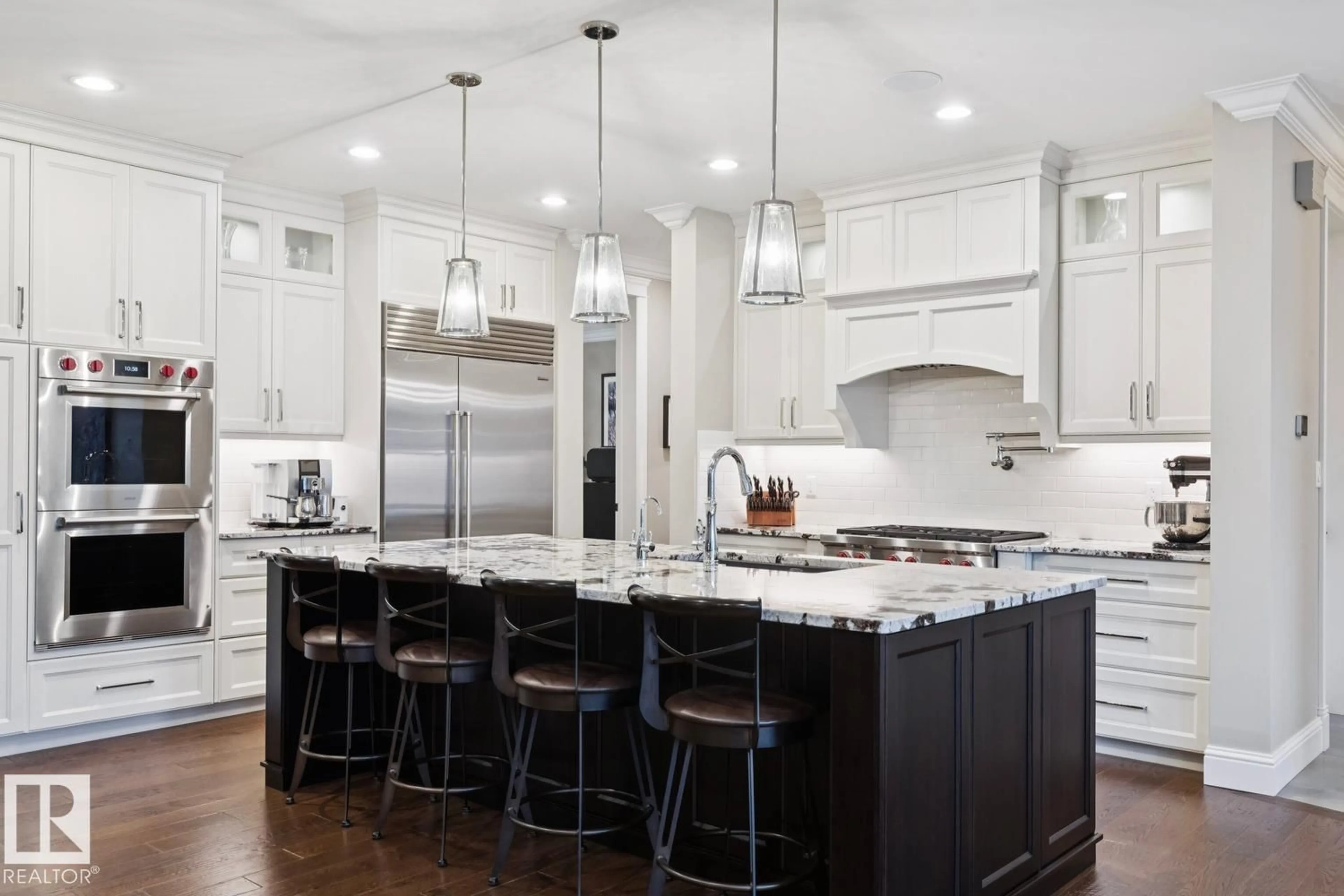 Open concept kitchen, unknown for 8927 117 ST, Edmonton Alberta T6G1R8