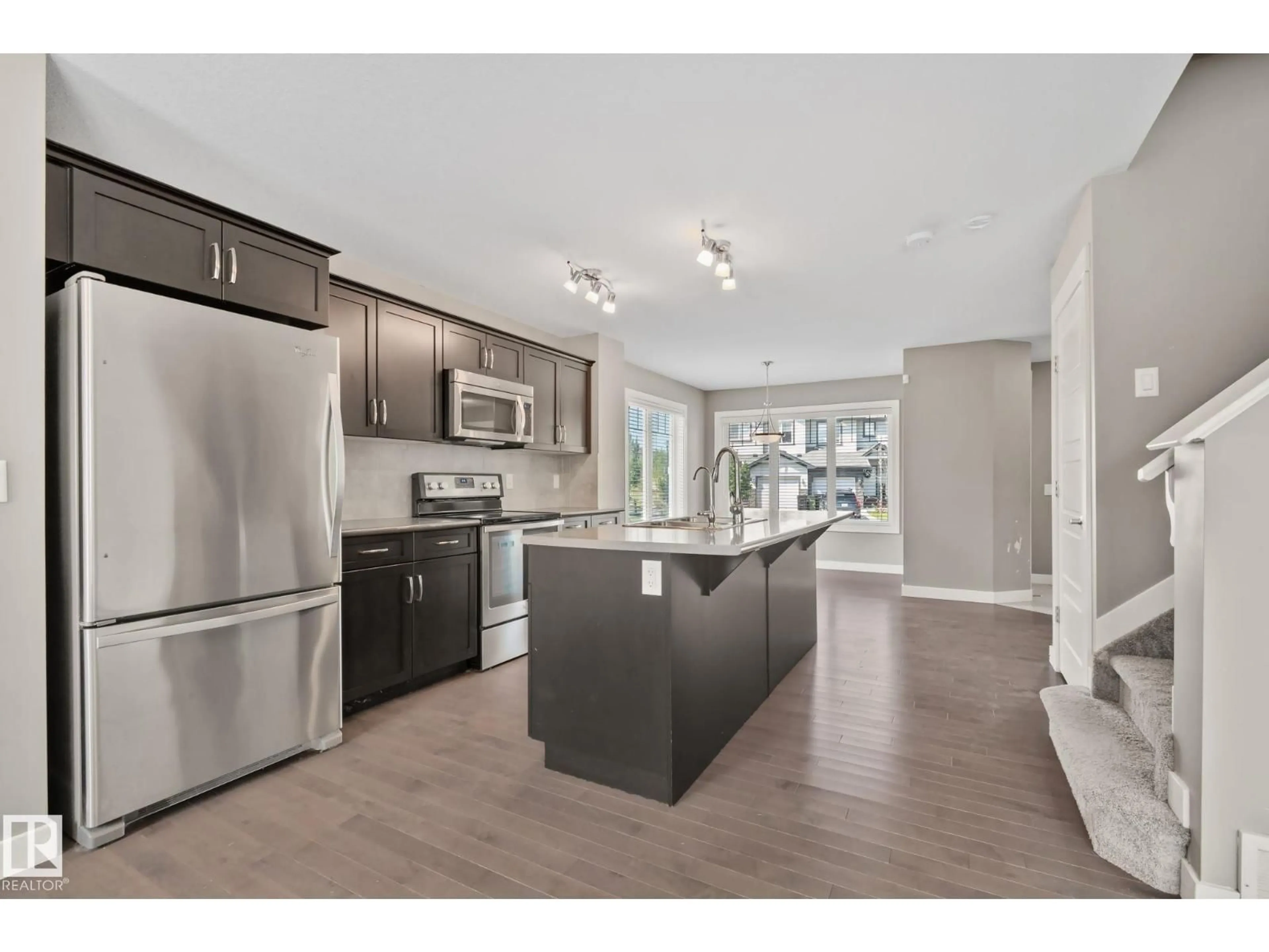 Open concept kitchen, unknown for 16715 40 ST, Edmonton Alberta T5Y0X9