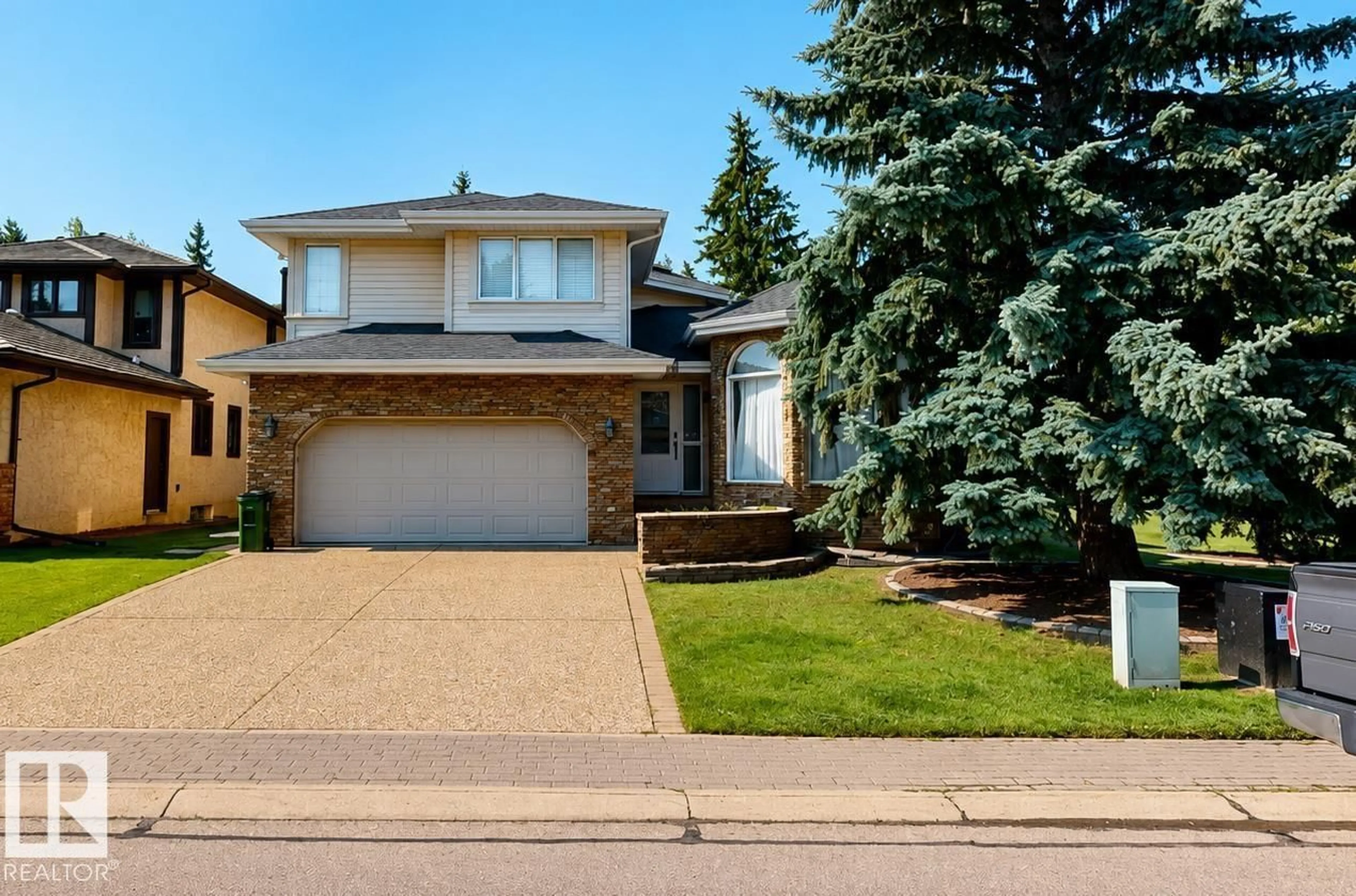 Home with brick exterior material, street for W NW - 852 WHEELER RD, Edmonton Alberta T6M2E1