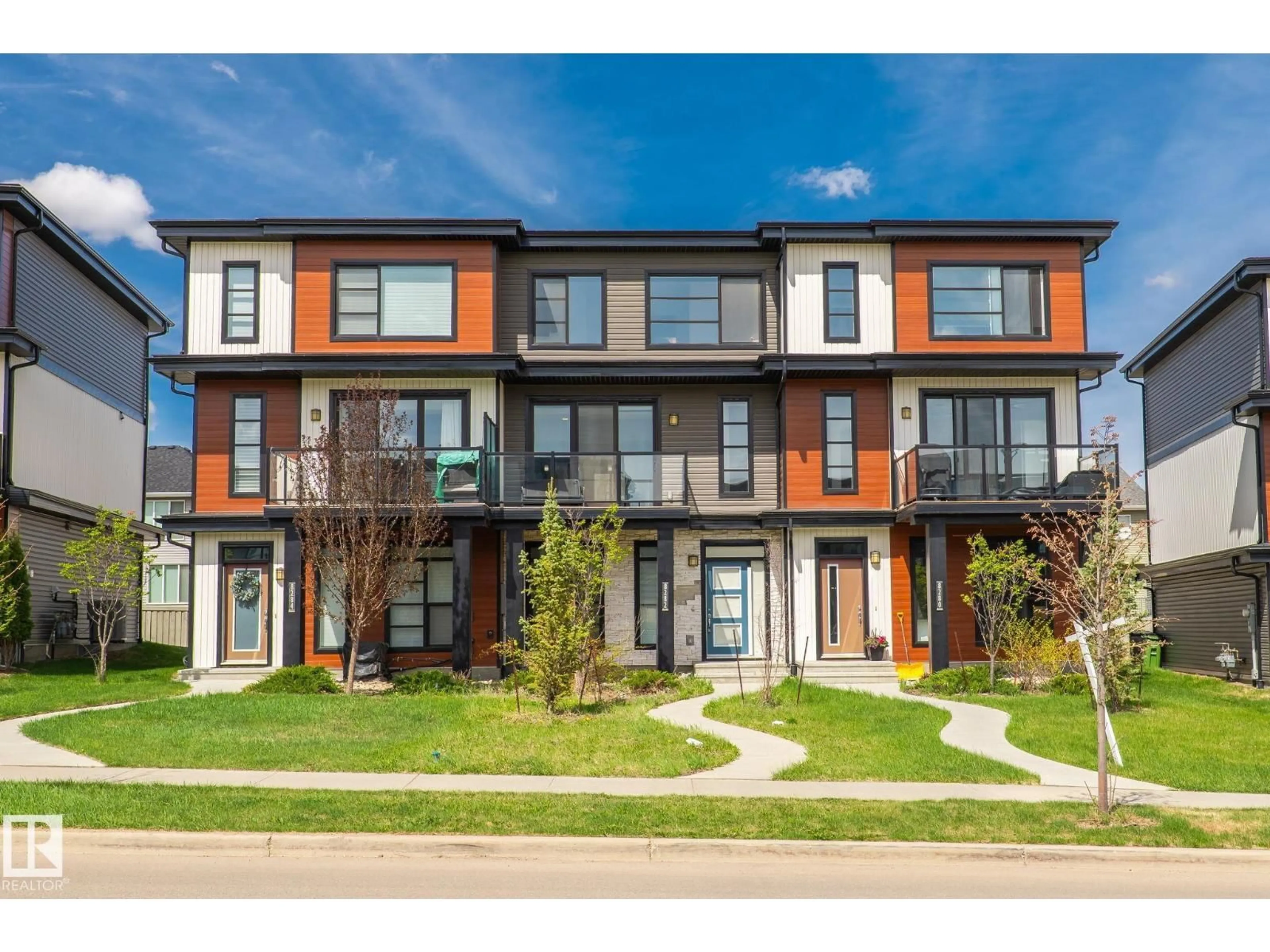 Home with brick exterior material, street for 8282 CHAPPELLE WAY, Edmonton Alberta T6W3Y5