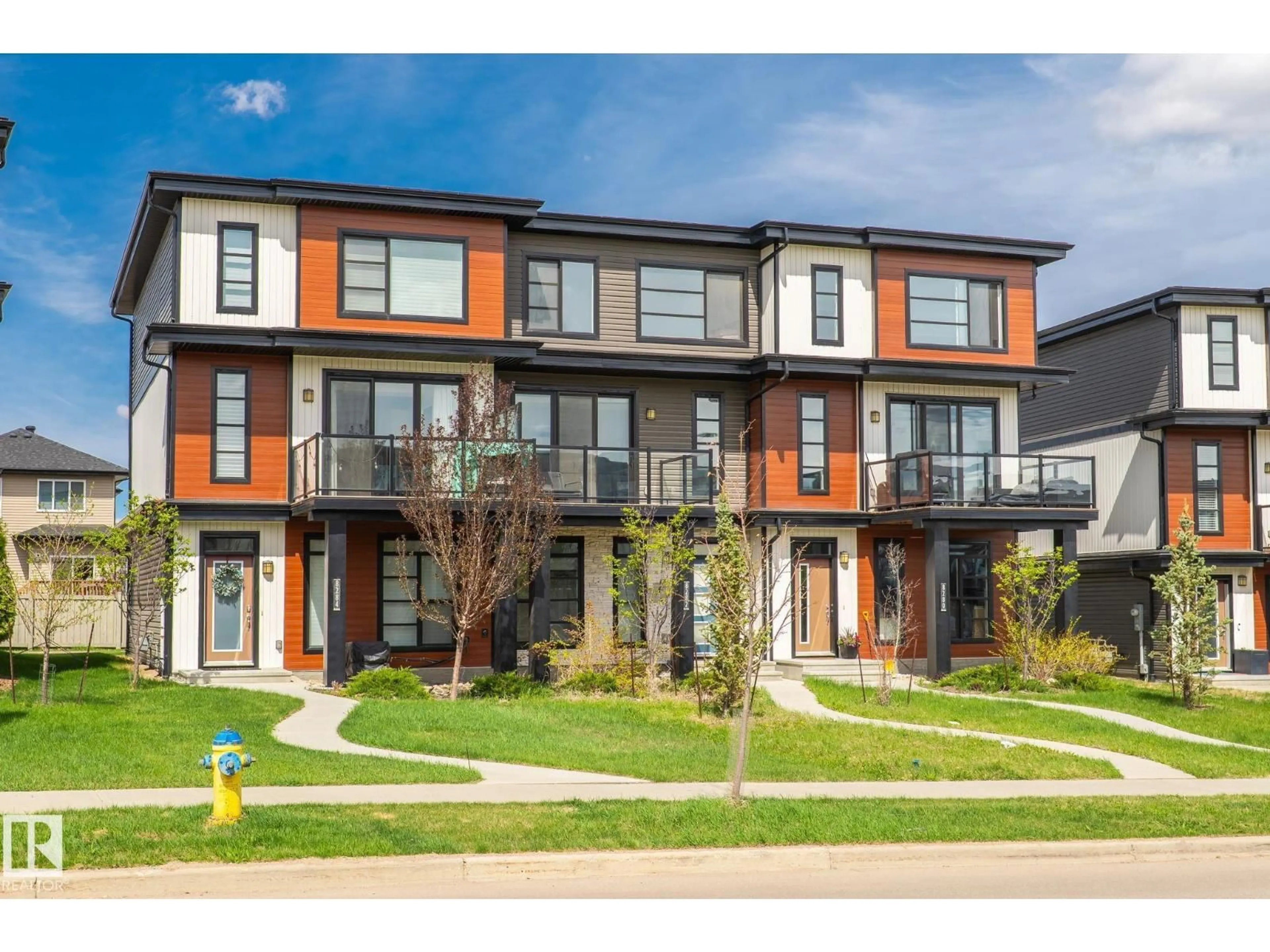 Home with brick exterior material, street for 8282 CHAPPELLE WAY, Edmonton Alberta T6W3Y5