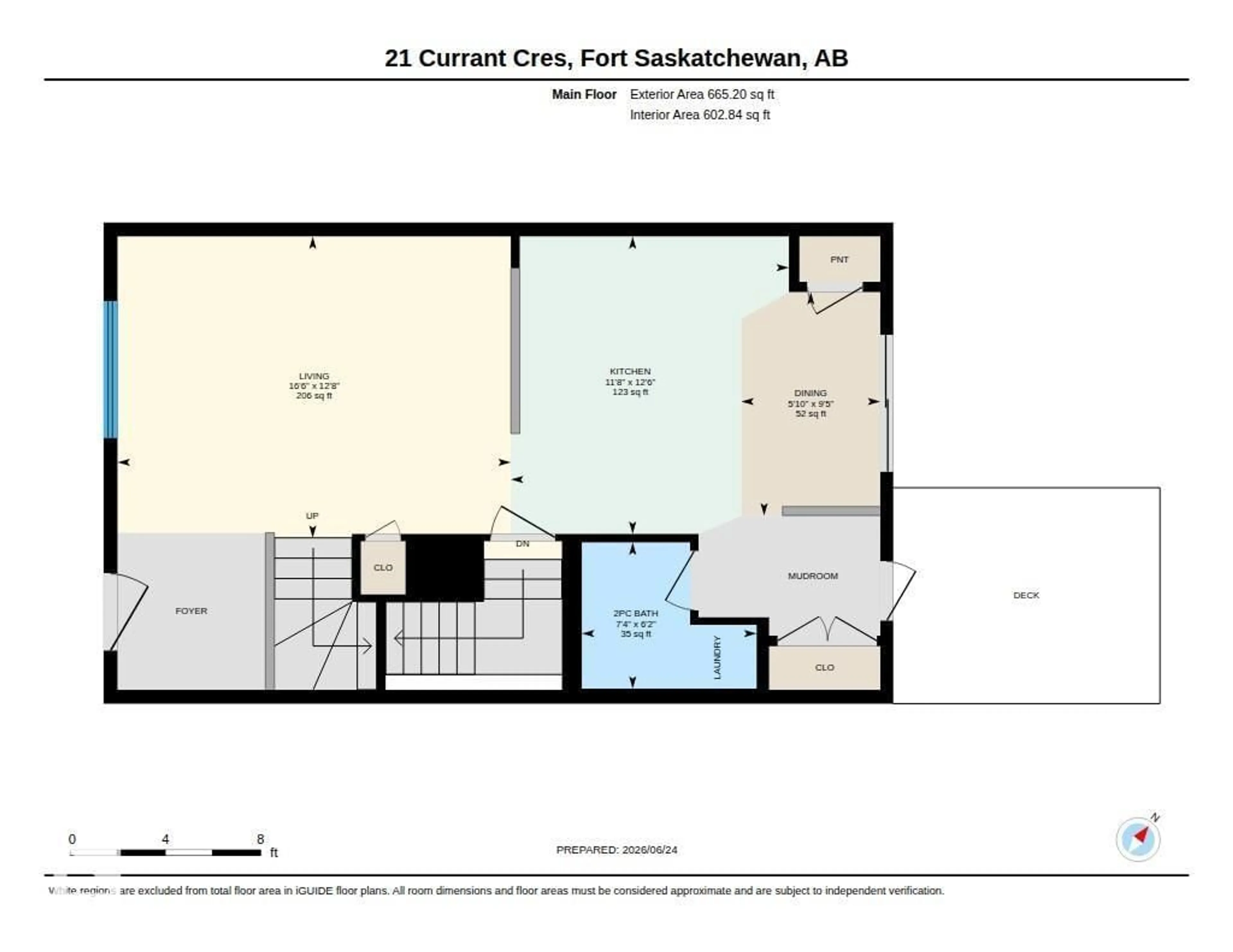 Floor plan for 21 CURRANT CR, Fort Saskatchewan Alberta T8L0R9