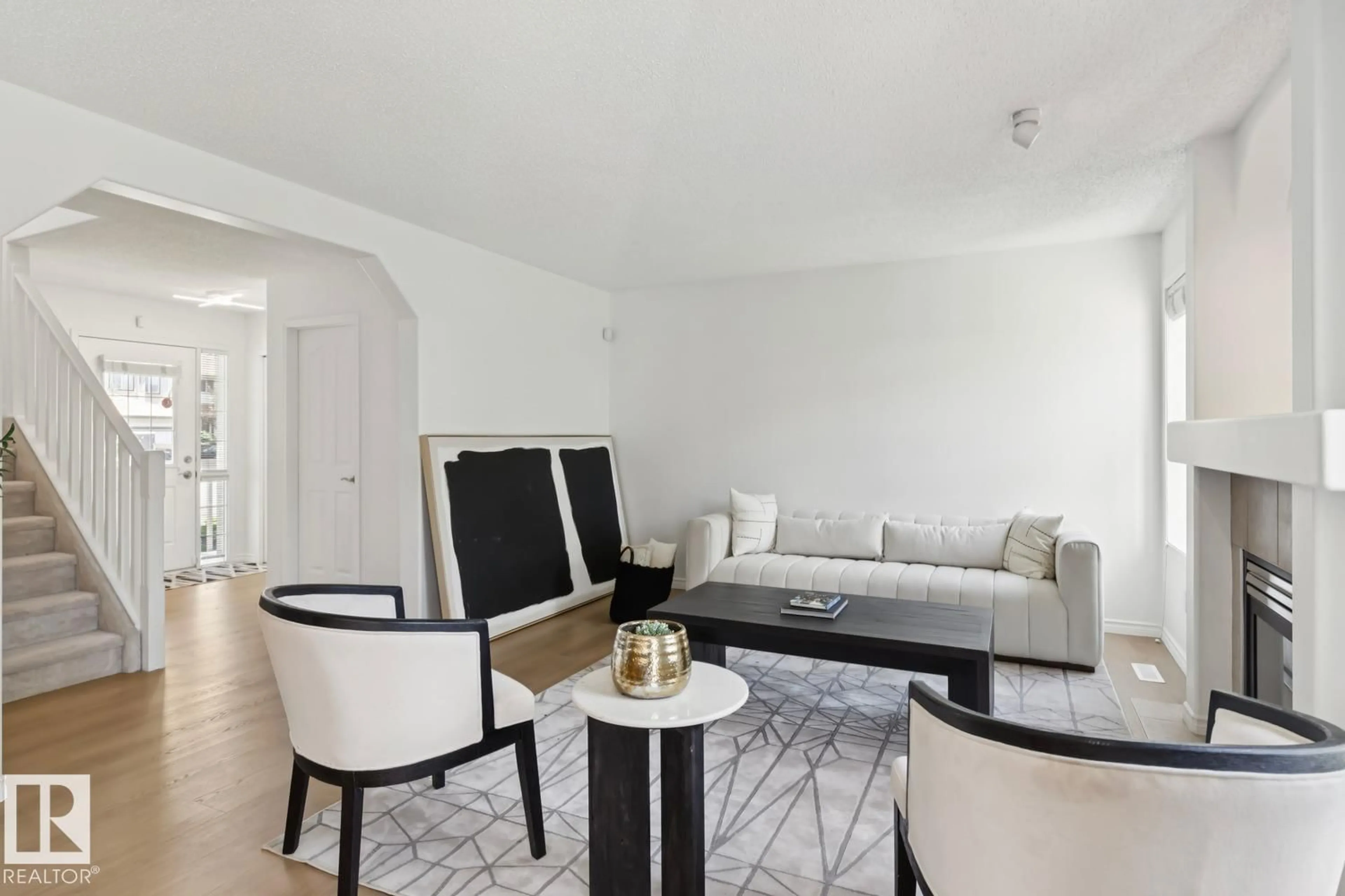 Living room with furniture, unknown for 64 FOXBORO LI, Sherwood Park Alberta T8A6K6