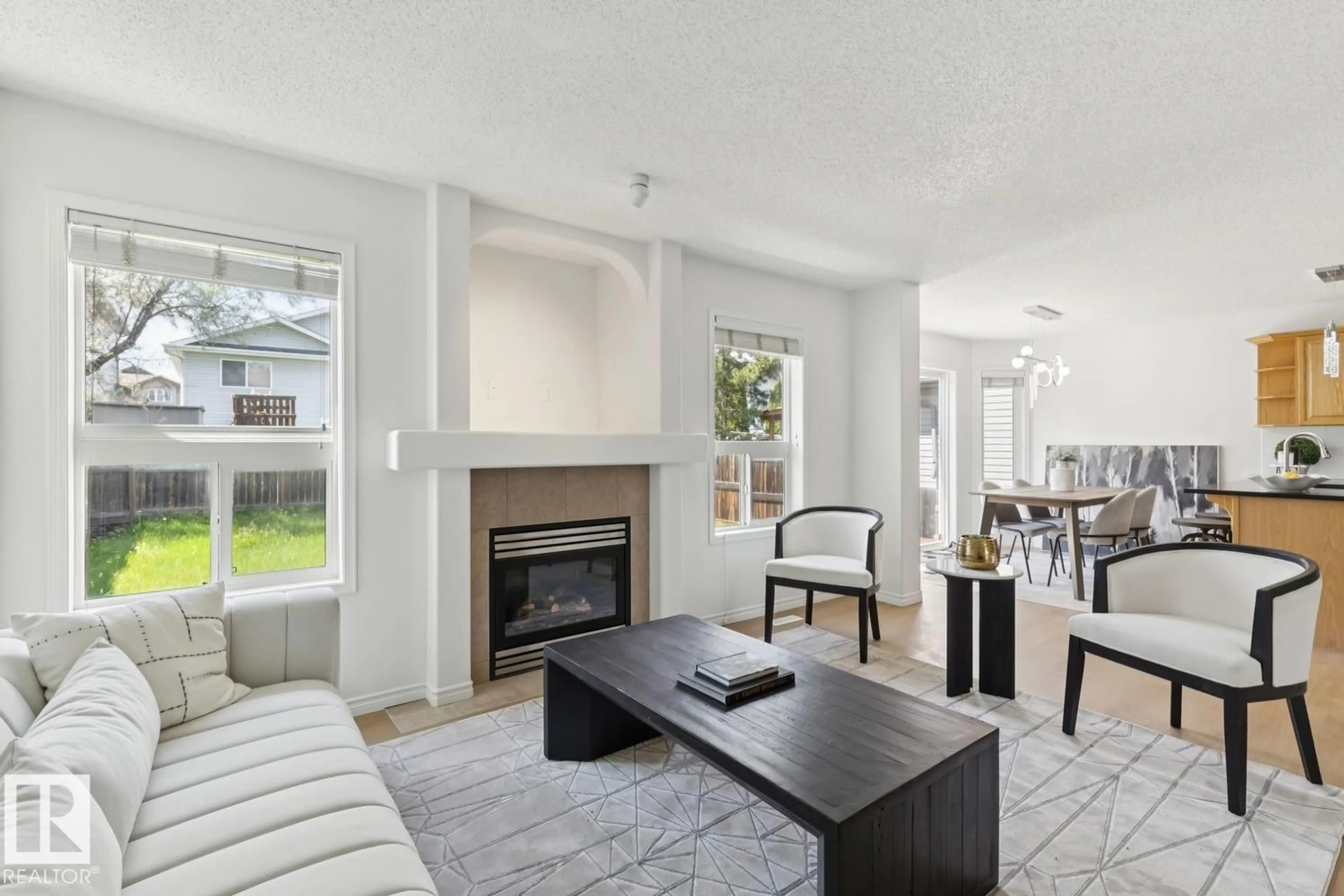 Living room with furniture, unknown for 64 FOXBORO LI, Sherwood Park Alberta T8A6K6