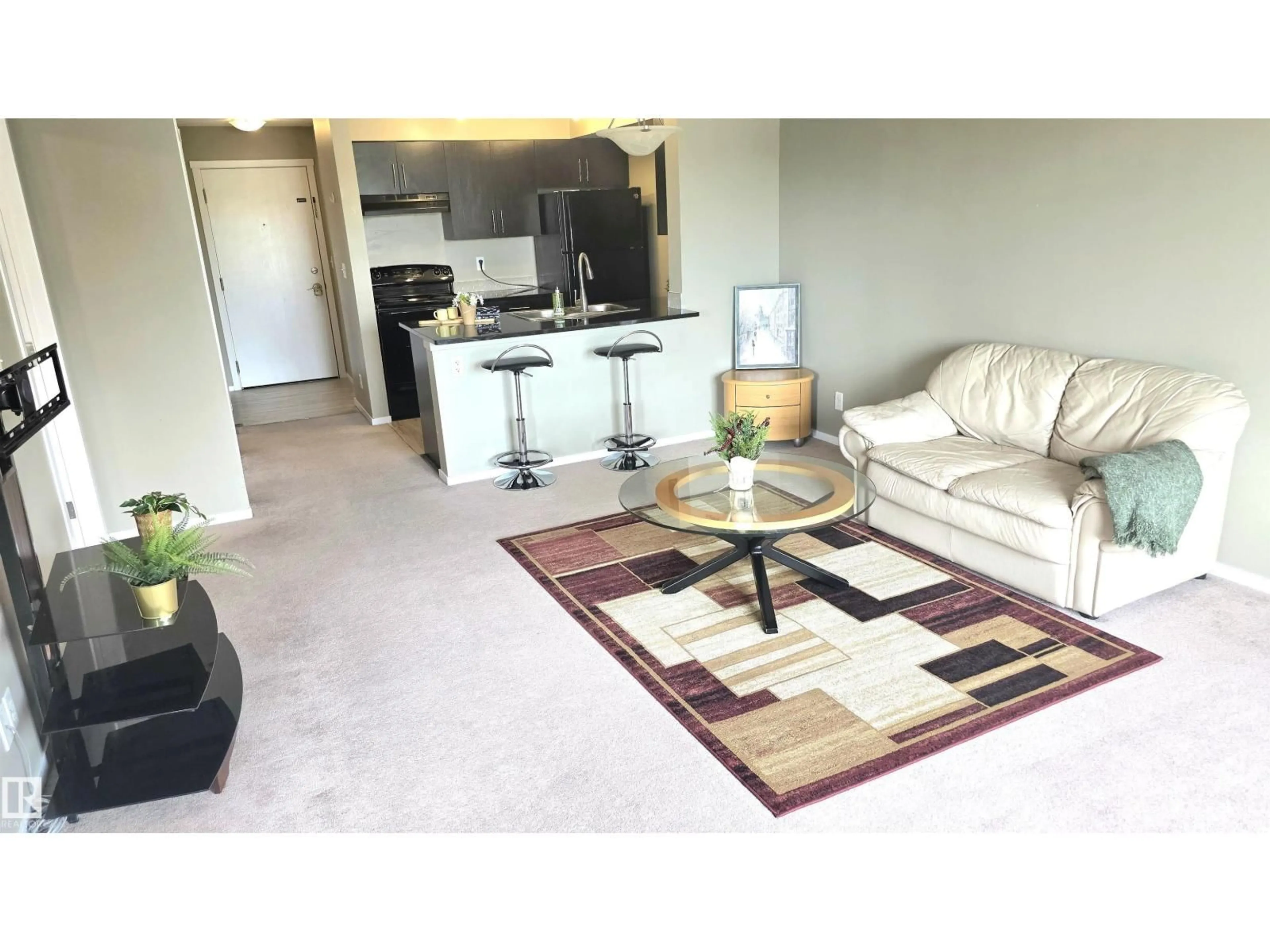 Living room with furniture, unknown for 5370 - 310 CHAPPELLE RD, Edmonton Alberta T6W3L5