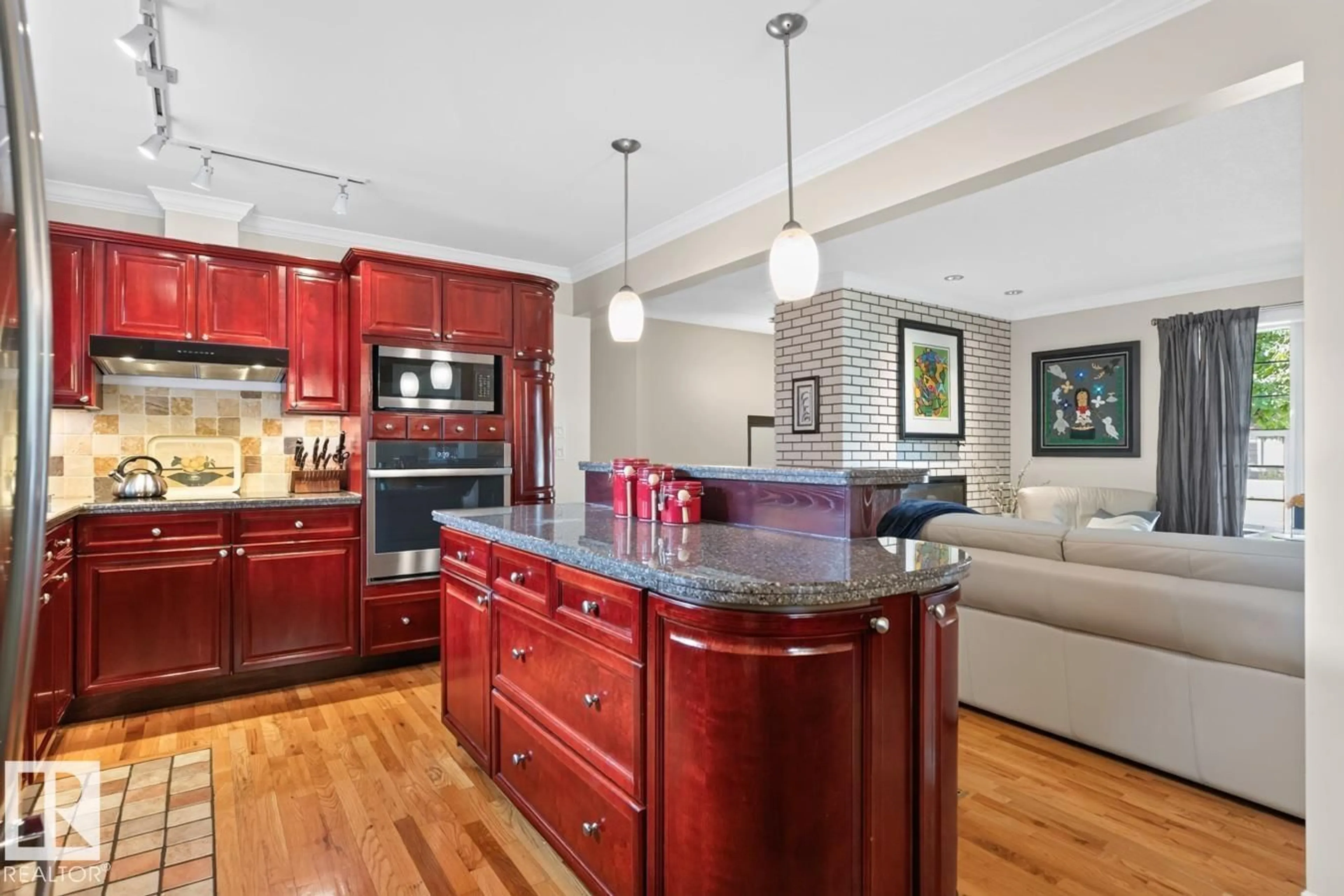 Open concept kitchen, unknown for NW - 4631 113A ST, Edmonton Alberta T6H1A1