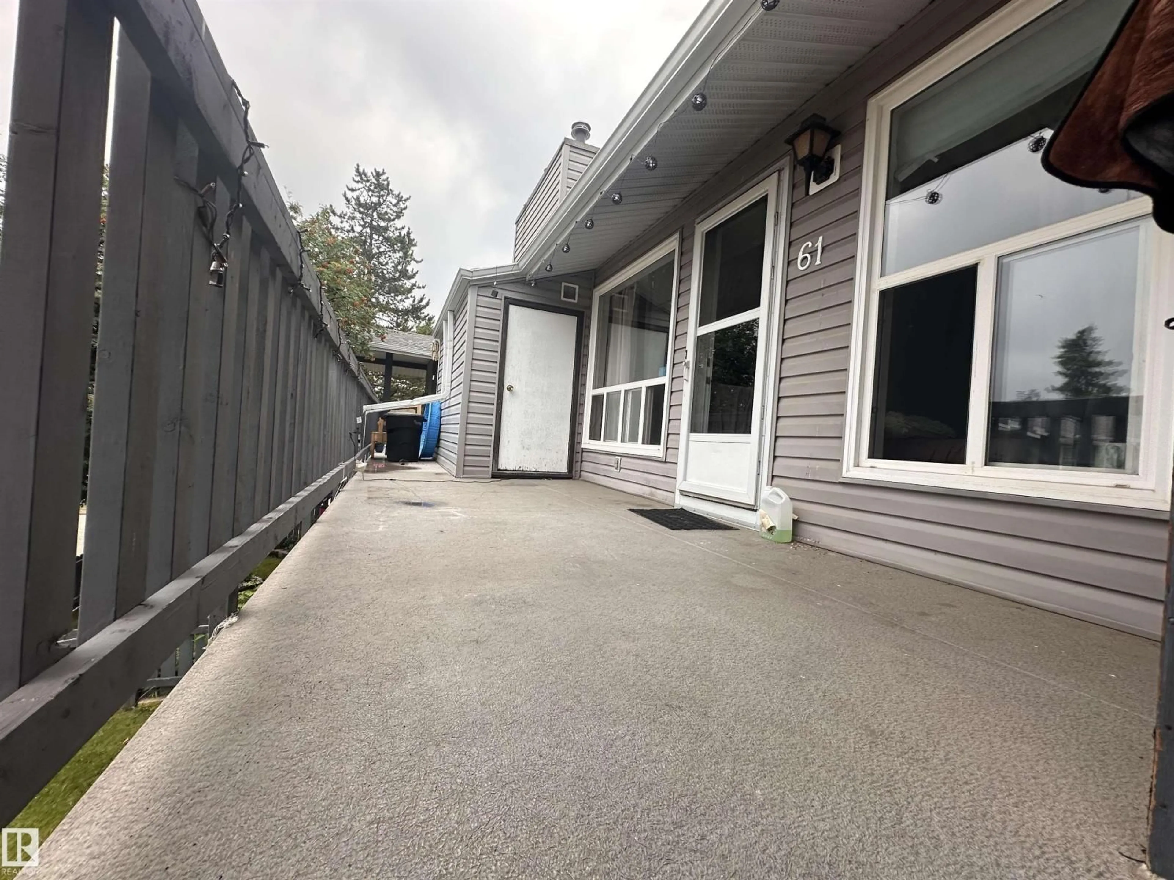 Patio, street for #61 - 1503 MILL WOODS NW, Edmonton Alberta T6L4C2