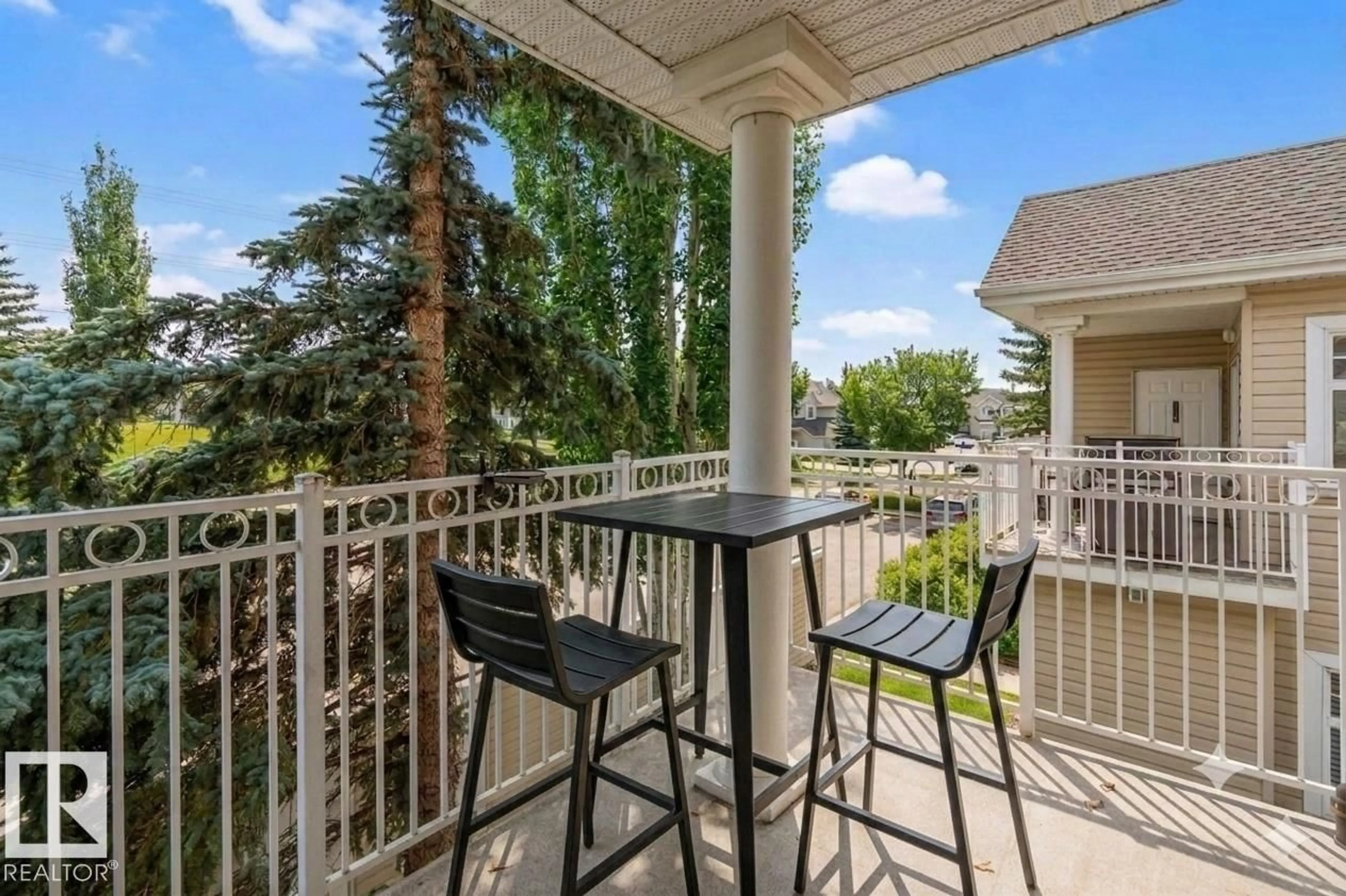 Patio, water/lake/river/ocean view for #11 - 1179 SUMMERSIDE DR, Edmonton Alberta T6X1K1