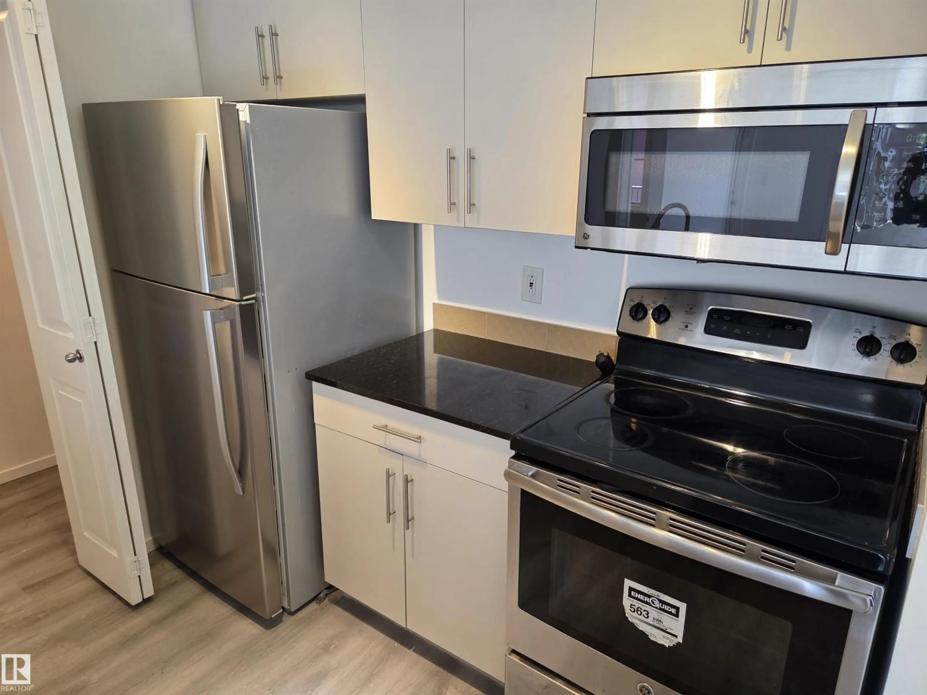 Standard kitchen, unknown for #309 - 5816 MULLEN PL, Edmonton Alberta T6R0W3
