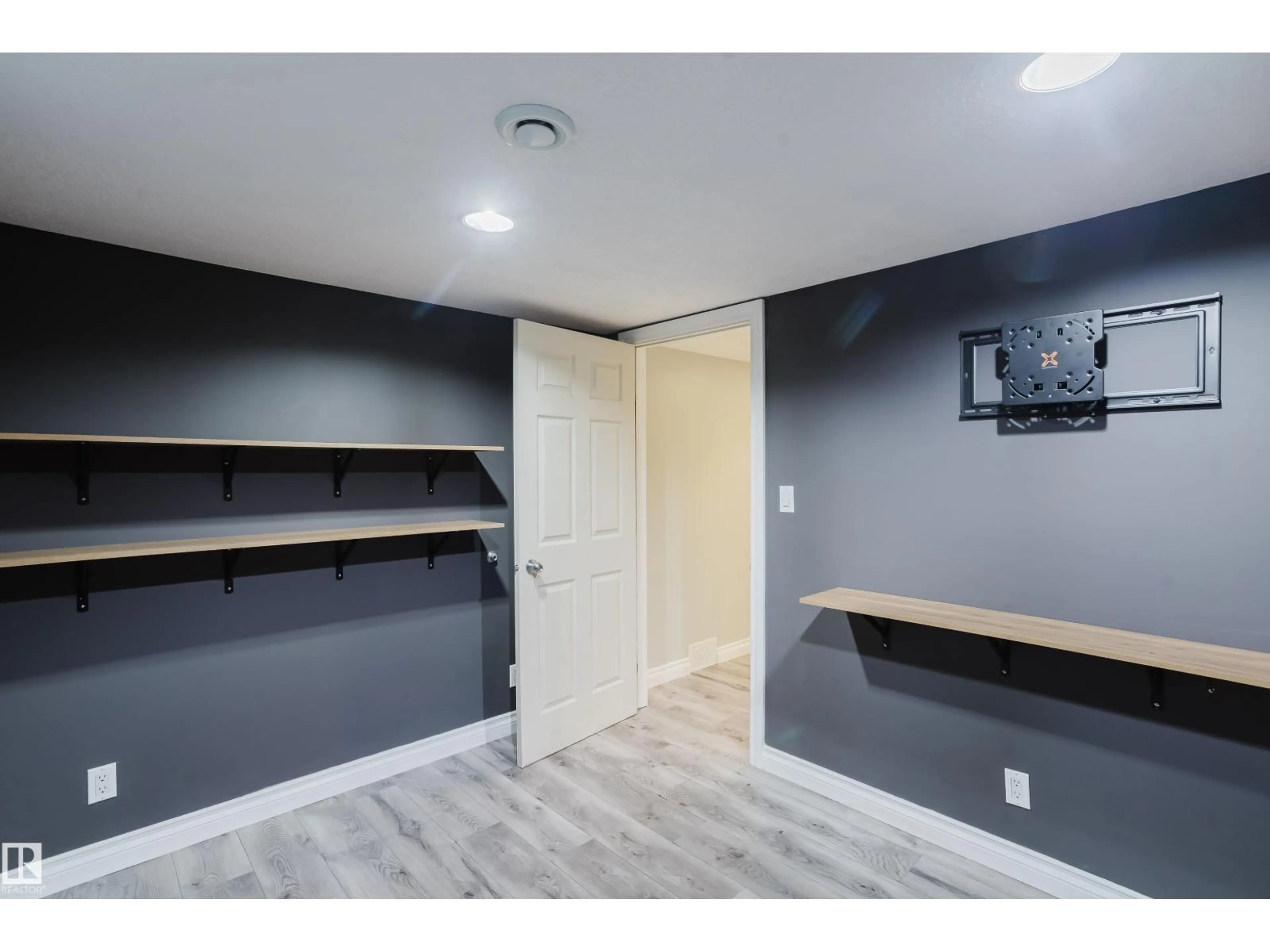 Storage room or clothes room or walk-in closet for NW - 12431 81 ST, Edmonton Alberta T5B2T6
