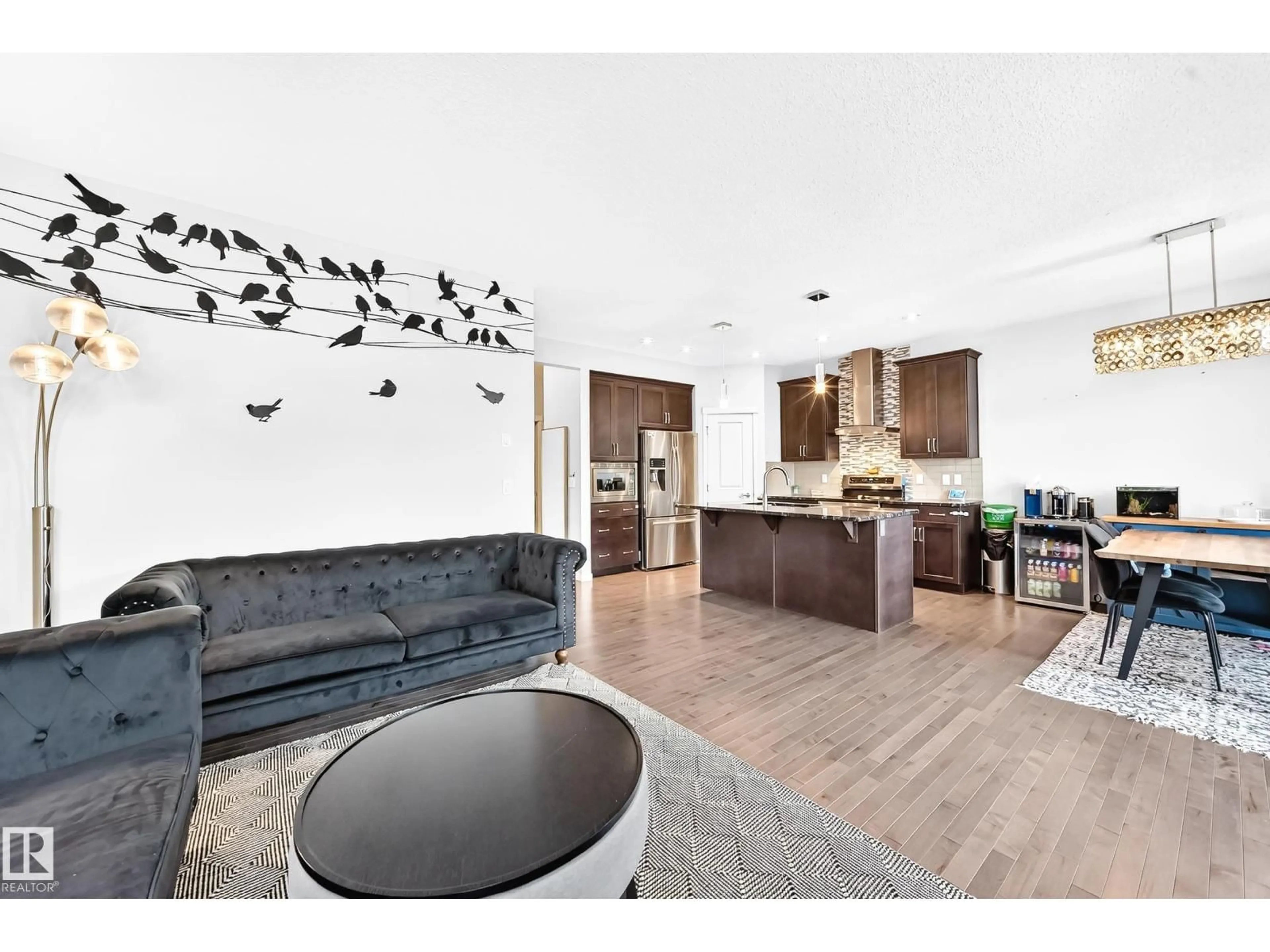 Open concept kitchen, unknown for 6122 175A AV, Edmonton Alberta T5Y3N8