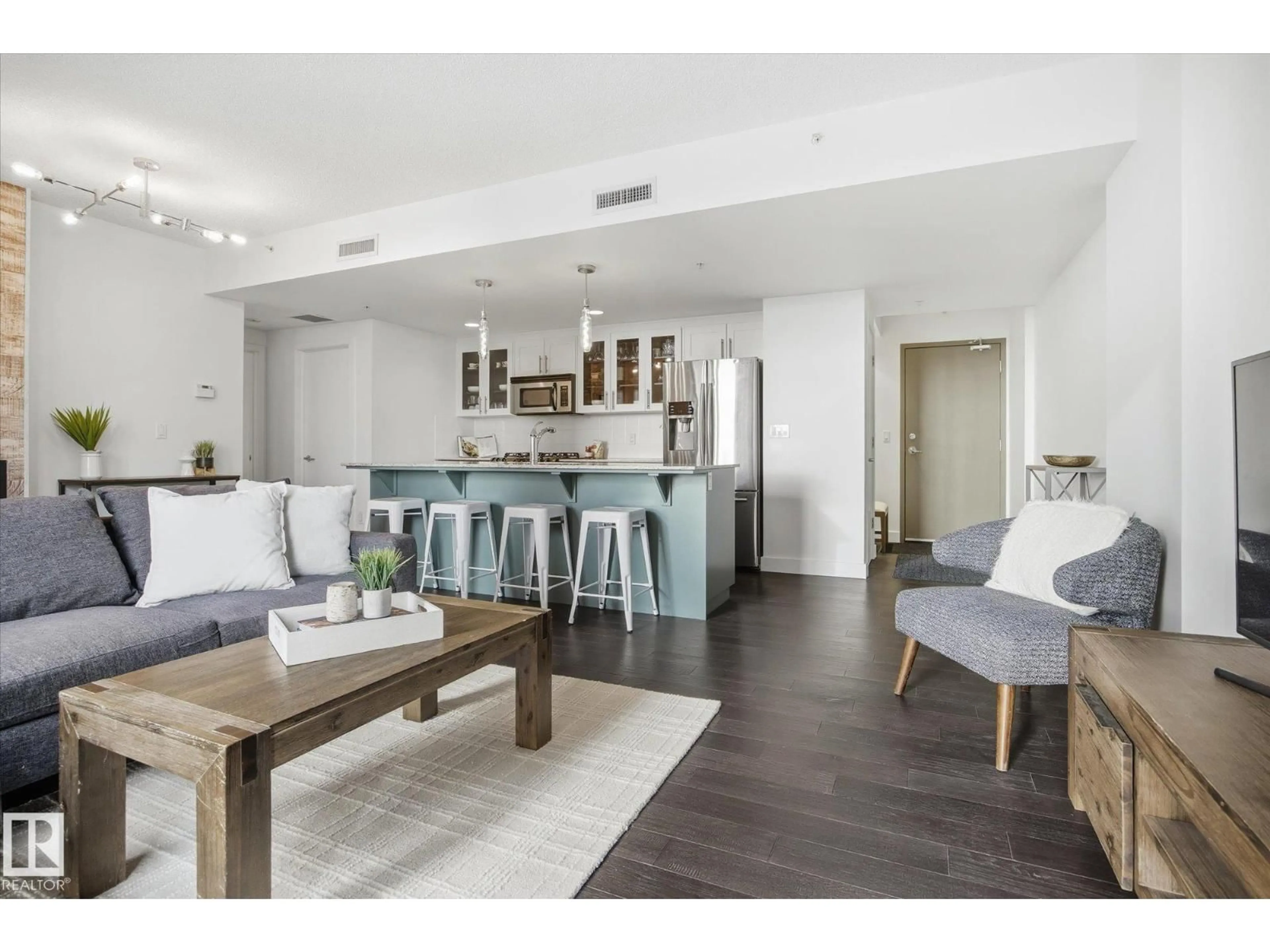 Open concept kitchen, unknown for 506 - 10028 119 ST, Edmonton Alberta T5K1Y8
