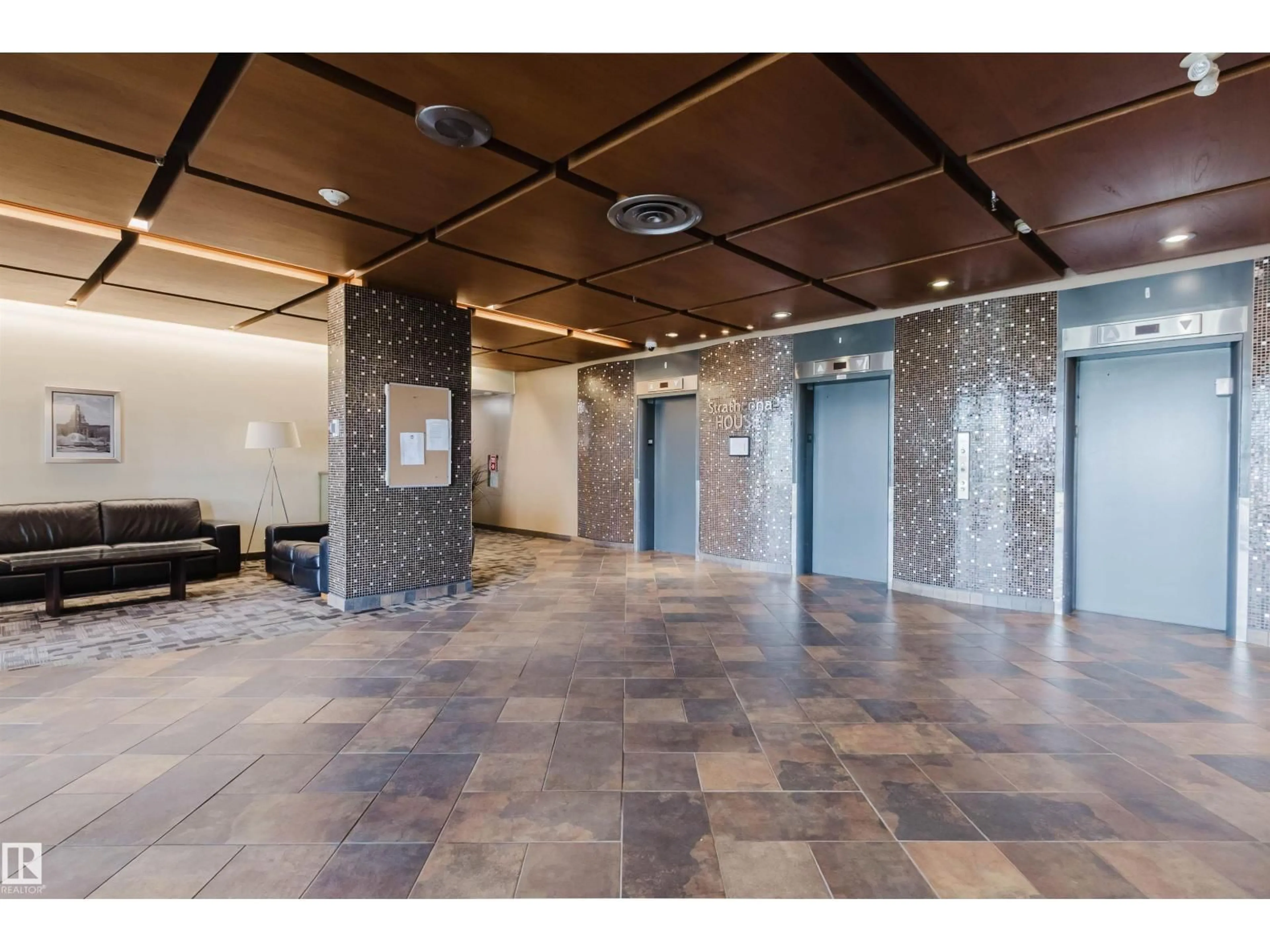Indoor foyer for #303 - 10883 SASKATCHEWAN DR, Edmonton Alberta T6E4S6