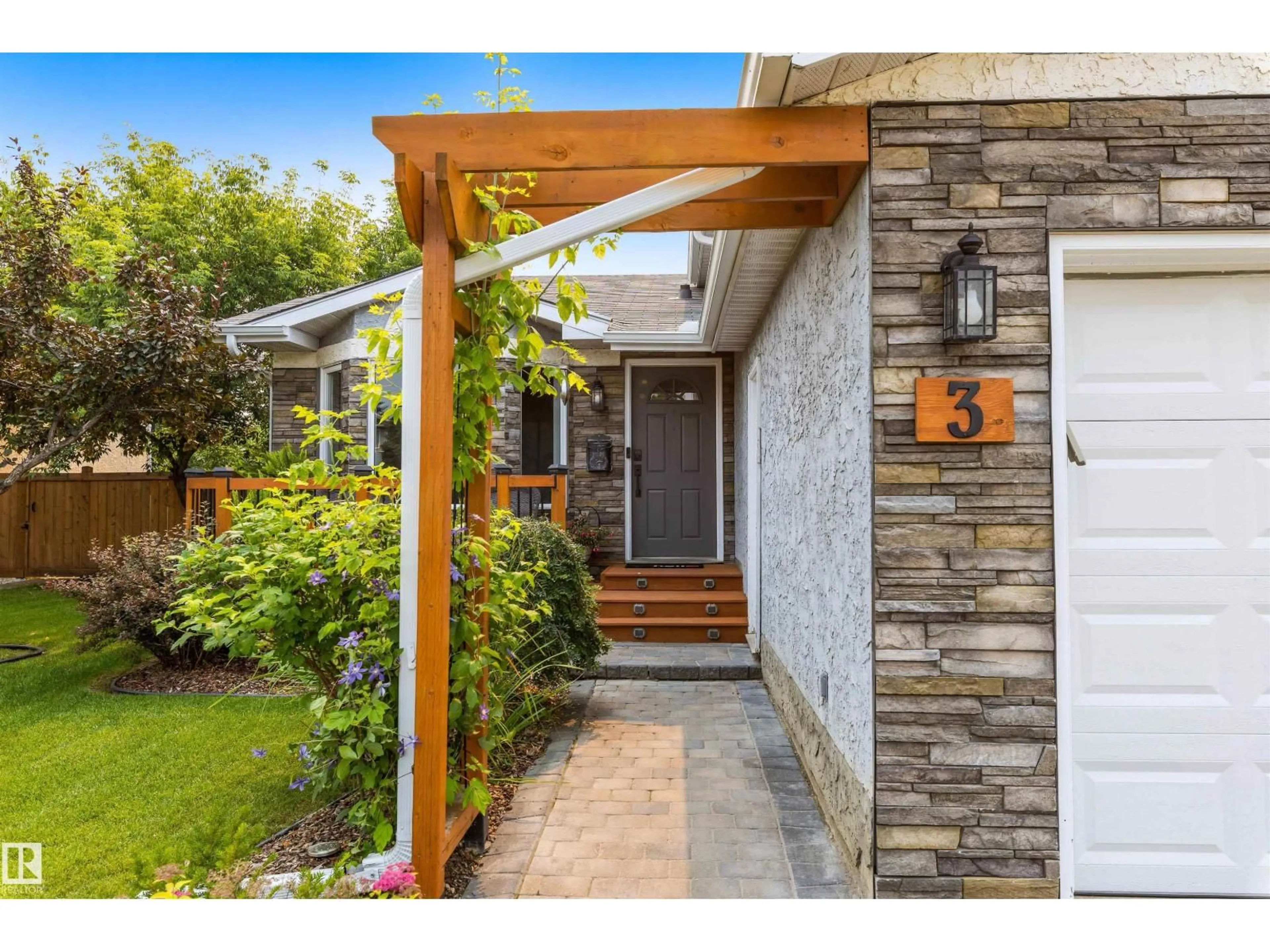 Home with brick exterior material, street for 3 DENAULT PL, St. Albert Alberta T8N5P6