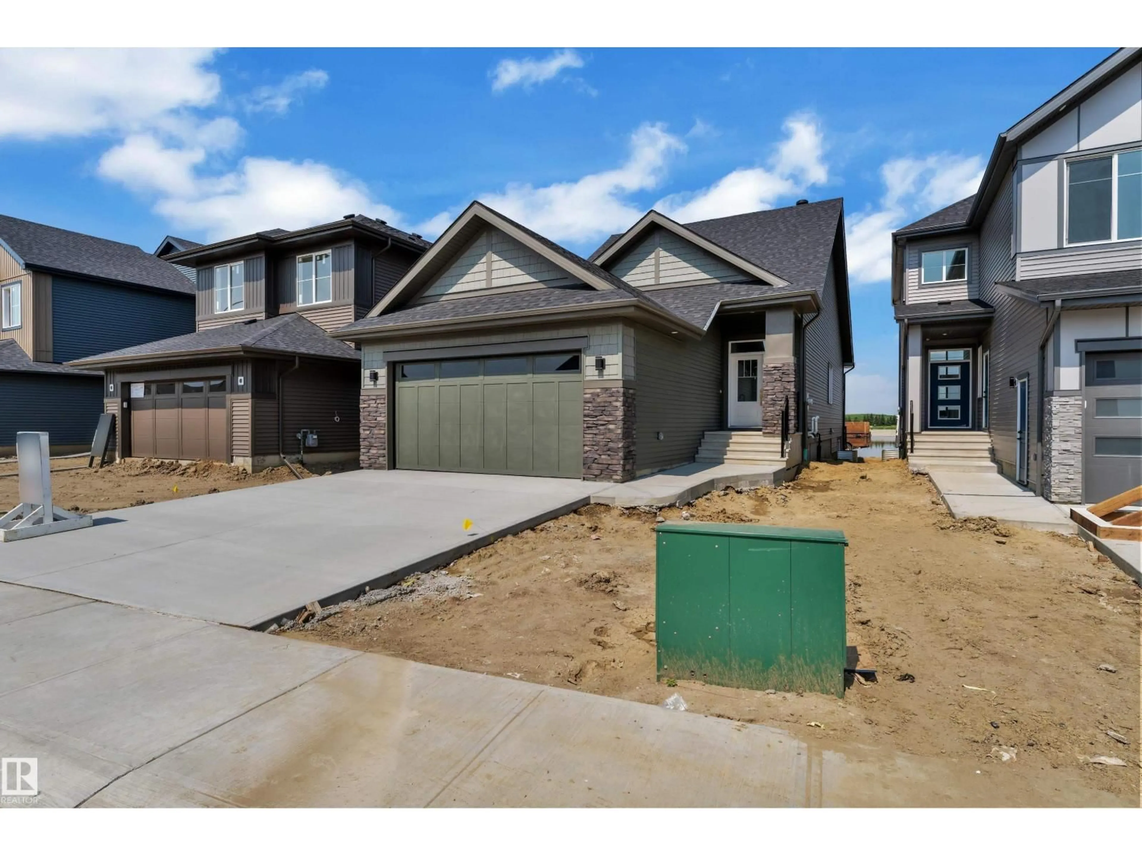 Home with brick exterior material, street for 264 FALCON CRESCENT, Leduc Alberta T9E1V2