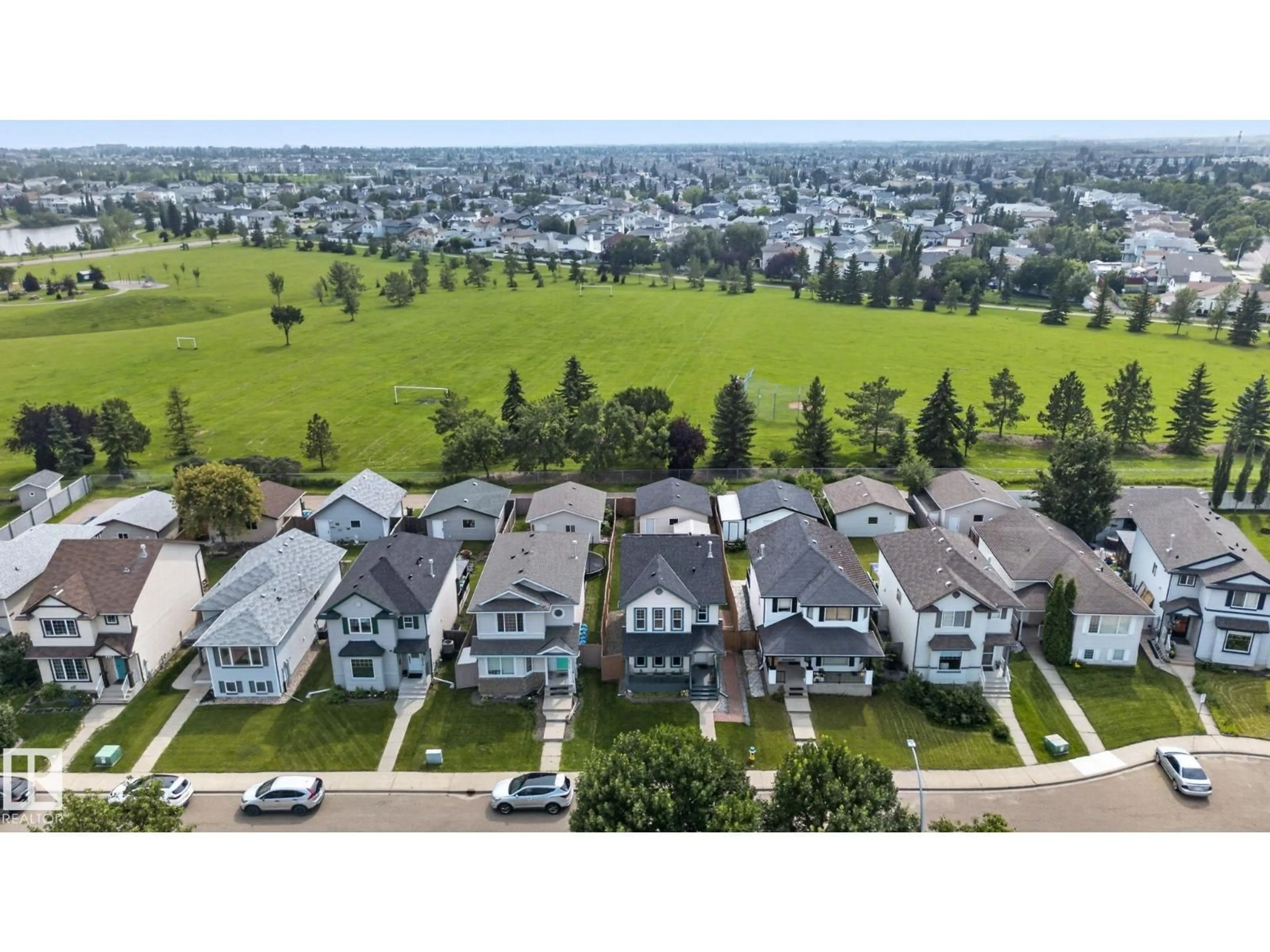 A pic from outside/outdoor area/front of a property/back of a property/a pic from drone, unknown for 8923 173 AV, Edmonton Alberta T5Z3W6