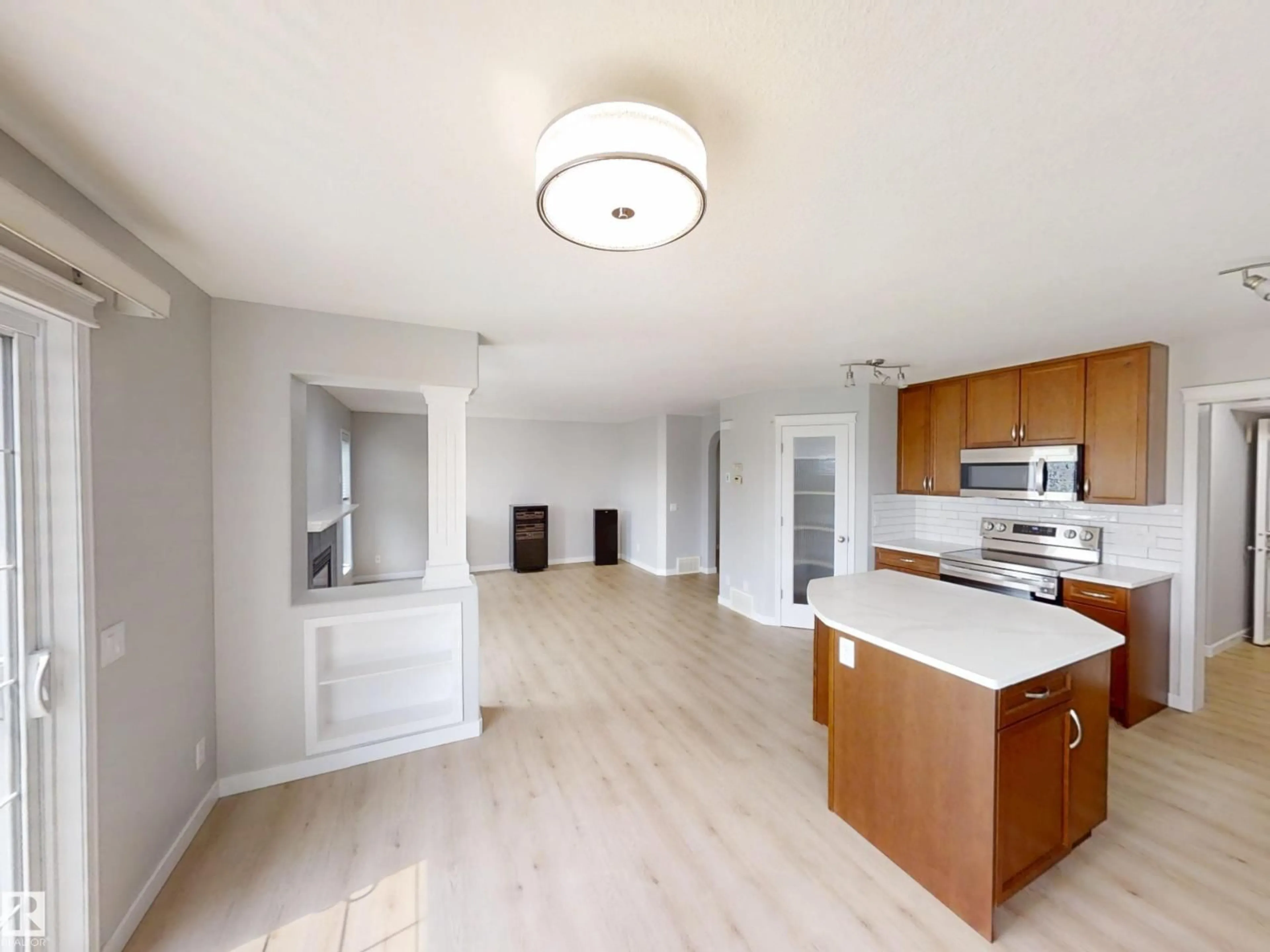Open concept kitchen, unknown for 21107 58 AV, Edmonton Alberta T6M0H3