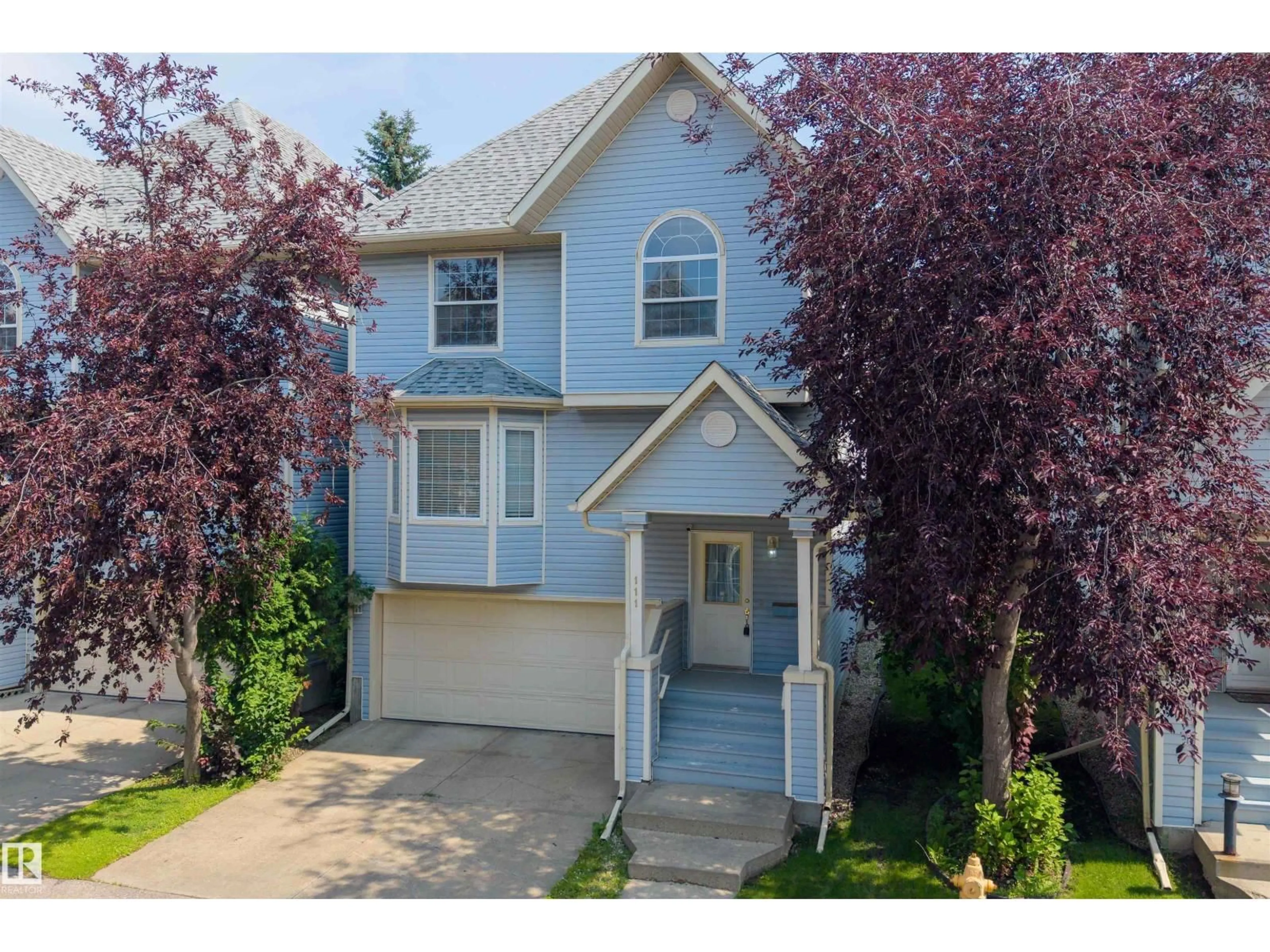 Home with vinyl exterior material, street for #111 - 1670 JAMHA RD, Edmonton Alberta T6L7B3