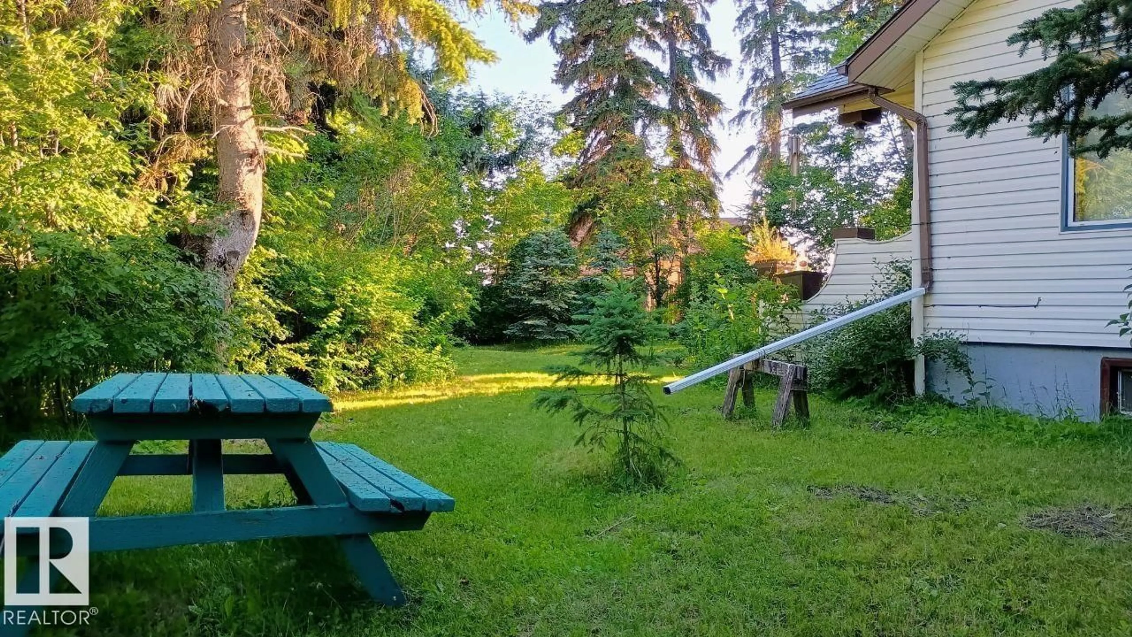 Patio, forest/trees view for 5102 51 AV, Willingdon Alberta T0B4R0