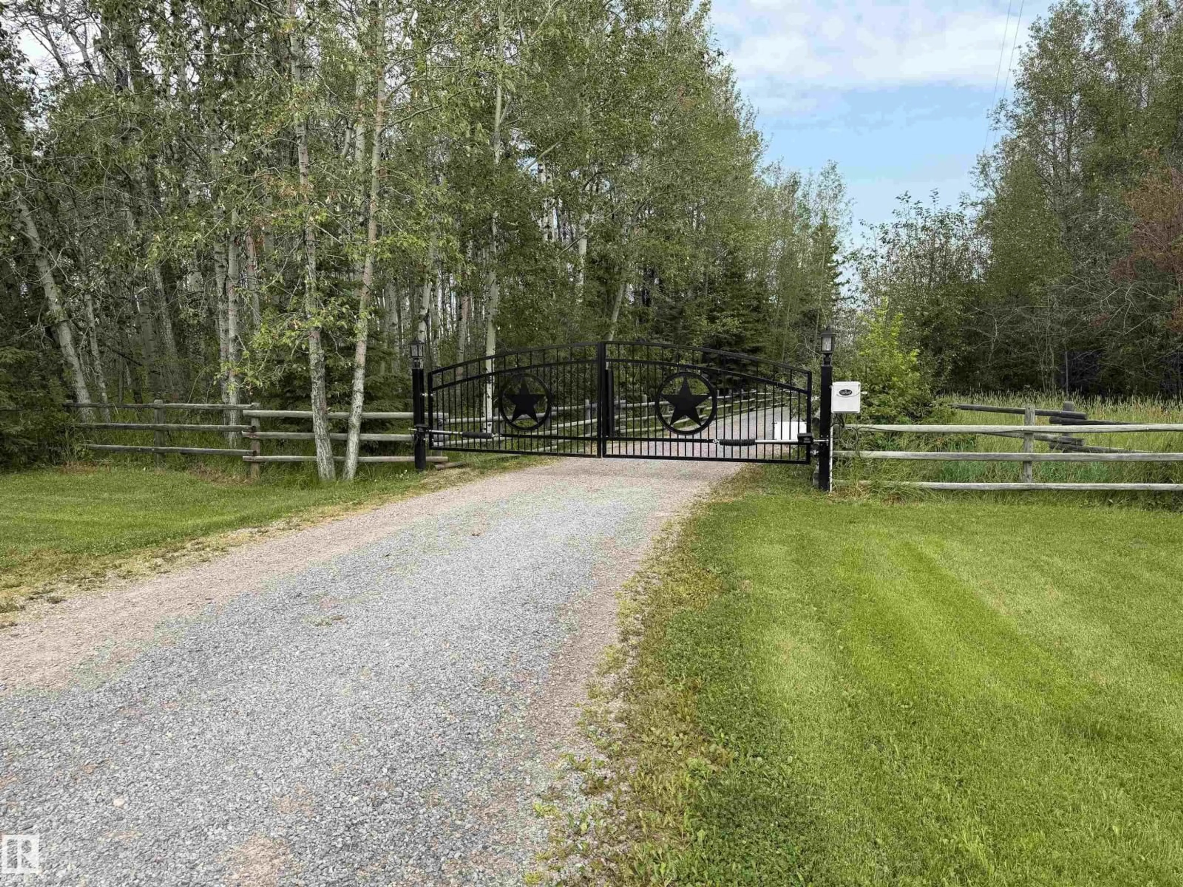 A pic from outside/outdoor area/front of a property/back of a property/a pic from drone, forest/trees view for 70037 HWY 13, Rural Wetaskiwin County Alberta T0C0A0