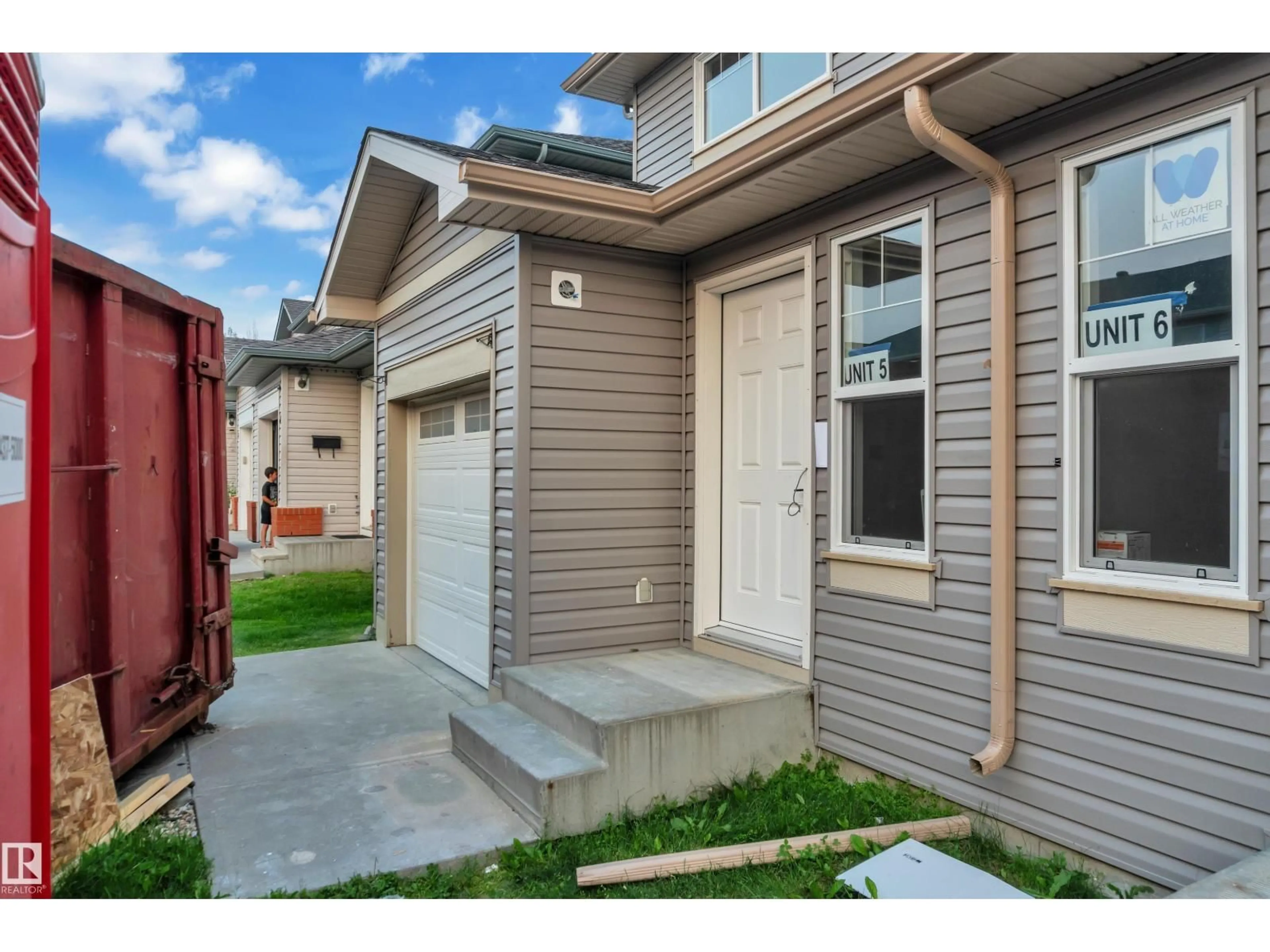 Home with vinyl exterior material, street for #5 - 18004 89 ST NW, Edmonton Alberta T5Z0E7