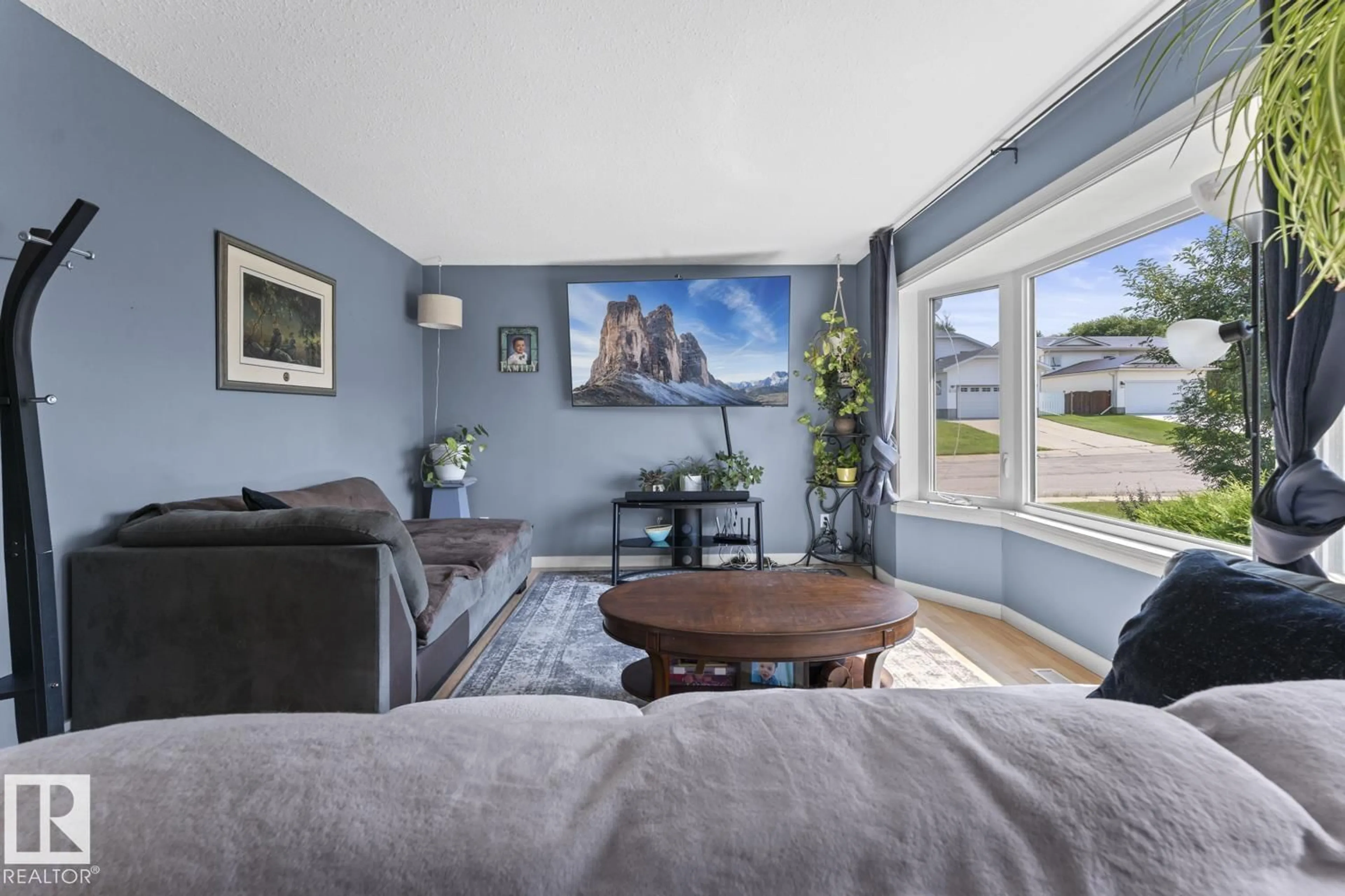 Living room with furniture, unknown for 4102 54 AV, Cold Lake Alberta T9M2A3